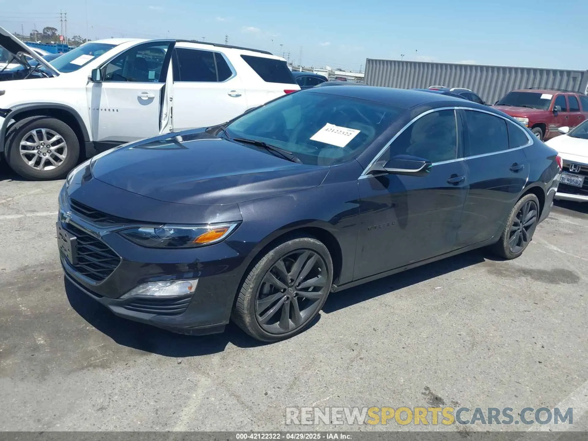 2 fotografías del automóvil dañado 1G1ZD5ST3NF120789 CHEVROLET MALIBU 2022