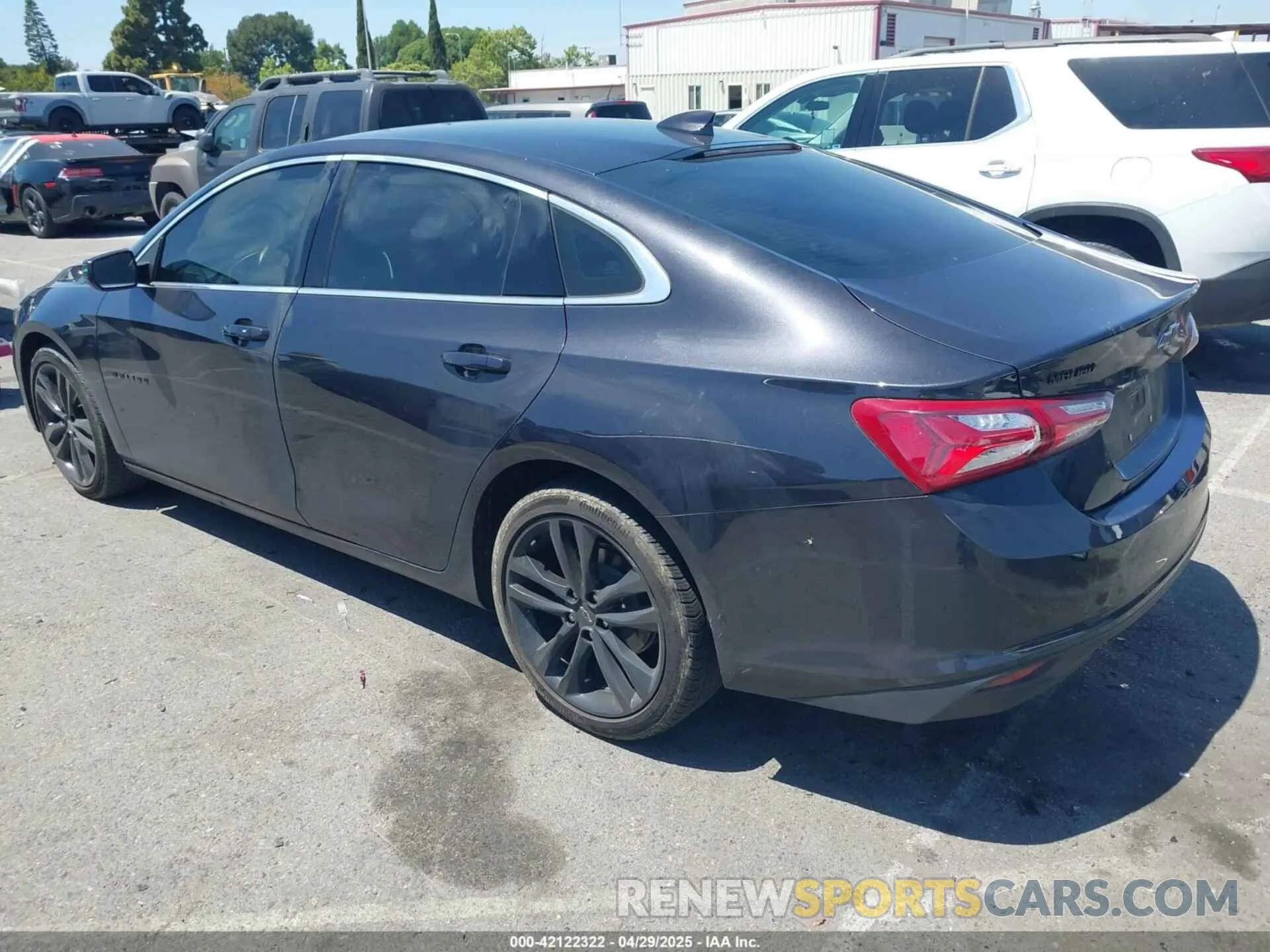 3 fotografías del automóvil dañado 1G1ZD5ST3NF120789 CHEVROLET MALIBU 2022