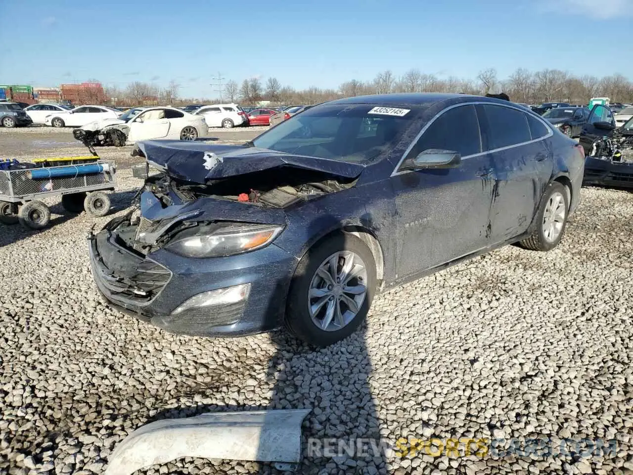 1 fotografías del automóvil dañado 1G1ZD5ST3NF123823 CHEVROLET MALIBU 2022