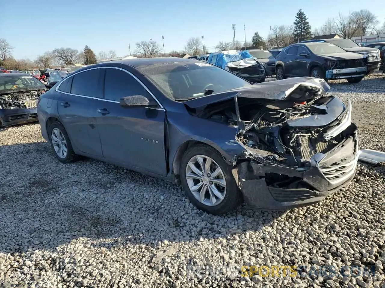 4 fotografías del automóvil dañado 1G1ZD5ST3NF123823 CHEVROLET MALIBU 2022