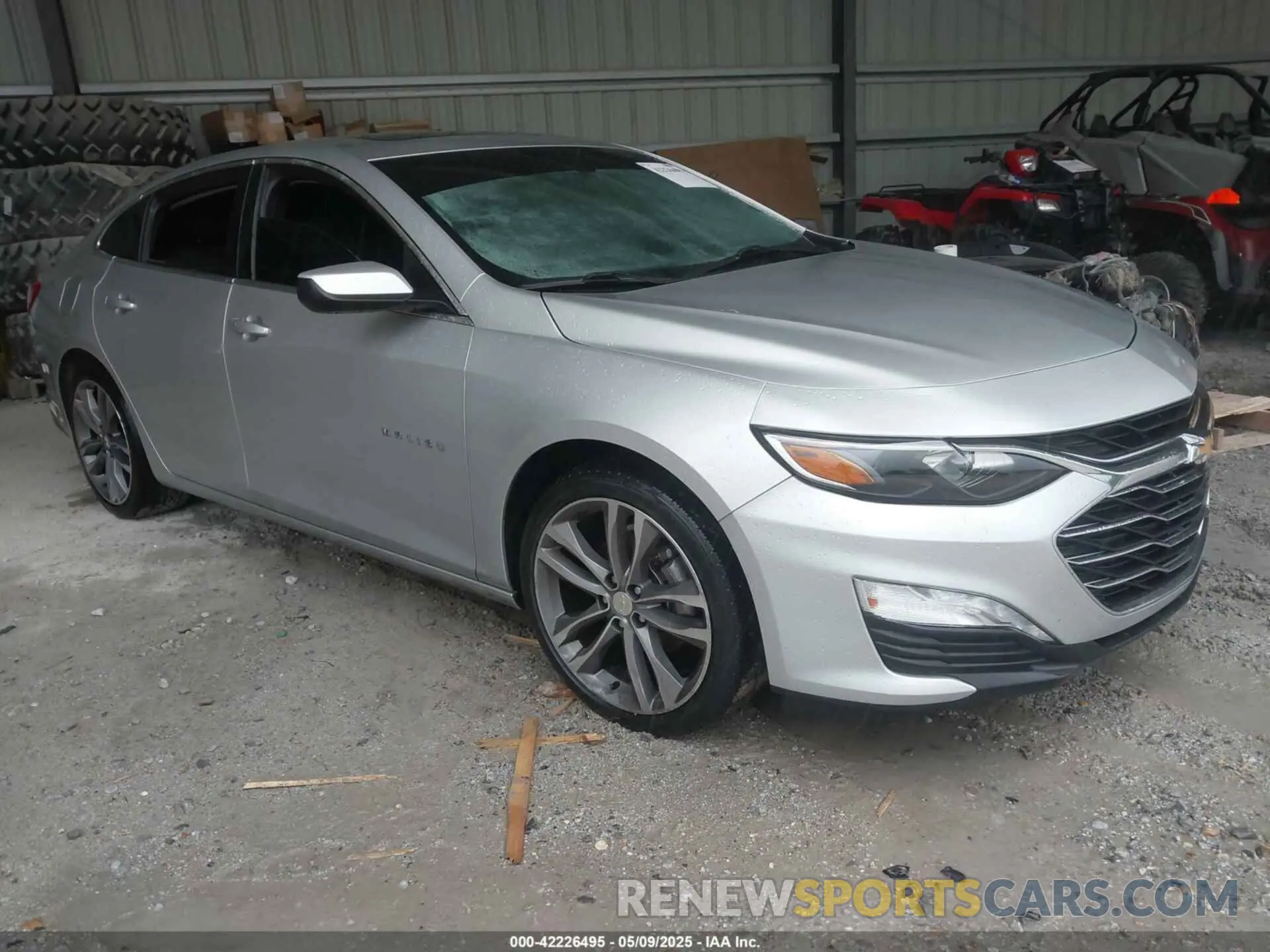 1 fotografías del automóvil dañado 1G1ZD5ST3NF126835 CHEVROLET MALIBU 2022