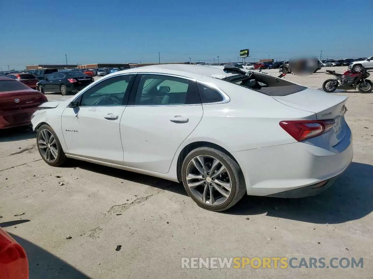 2 fotografías del automóvil dañado 1G1ZD5ST3NF127970 CHEVROLET MALIBU 2022