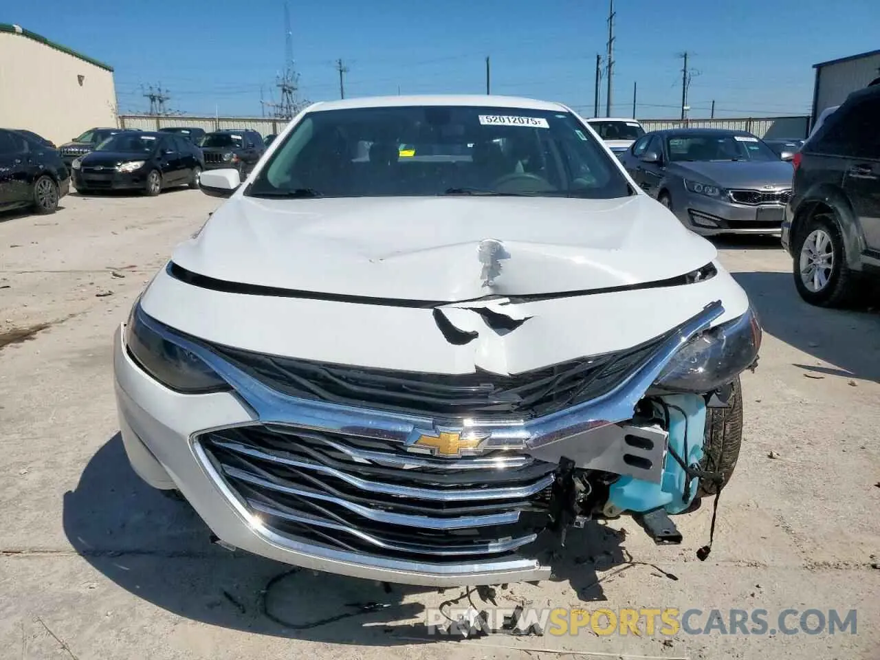 5 fotografías del automóvil dañado 1G1ZD5ST3NF127970 CHEVROLET MALIBU 2022