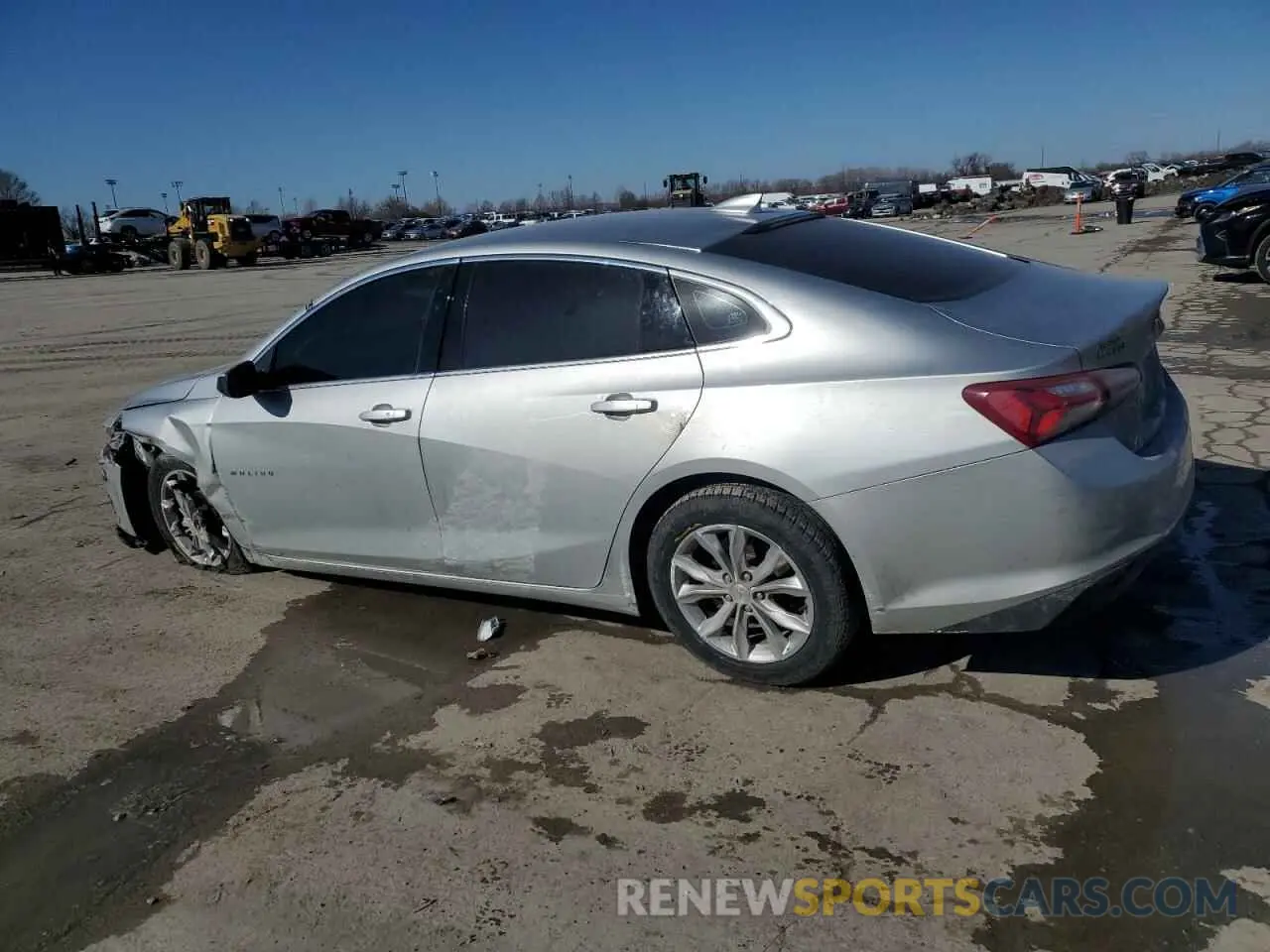 2 fotografías del automóvil dañado 1G1ZD5ST3NF129556 CHEVROLET MALIBU 2022