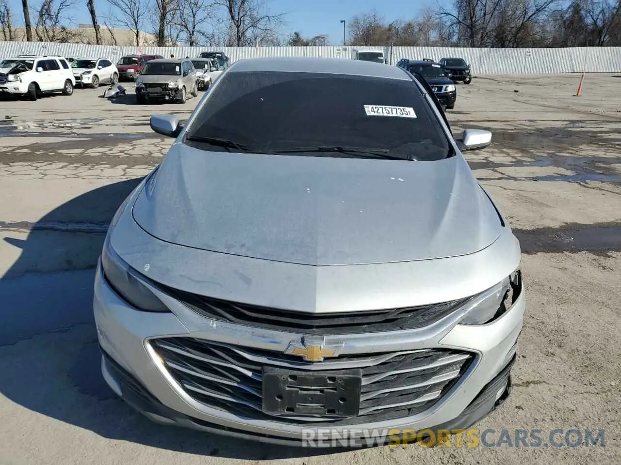 5 fotografías del automóvil dañado 1G1ZD5ST3NF129556 CHEVROLET MALIBU 2022