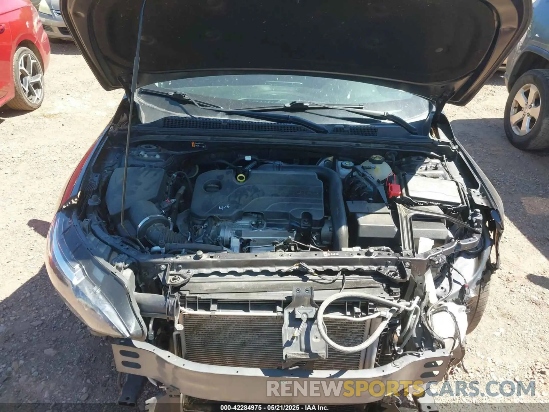 10 fotografías del automóvil dañado 1G1ZD5ST3NF131016 CHEVROLET MALIBU 2022