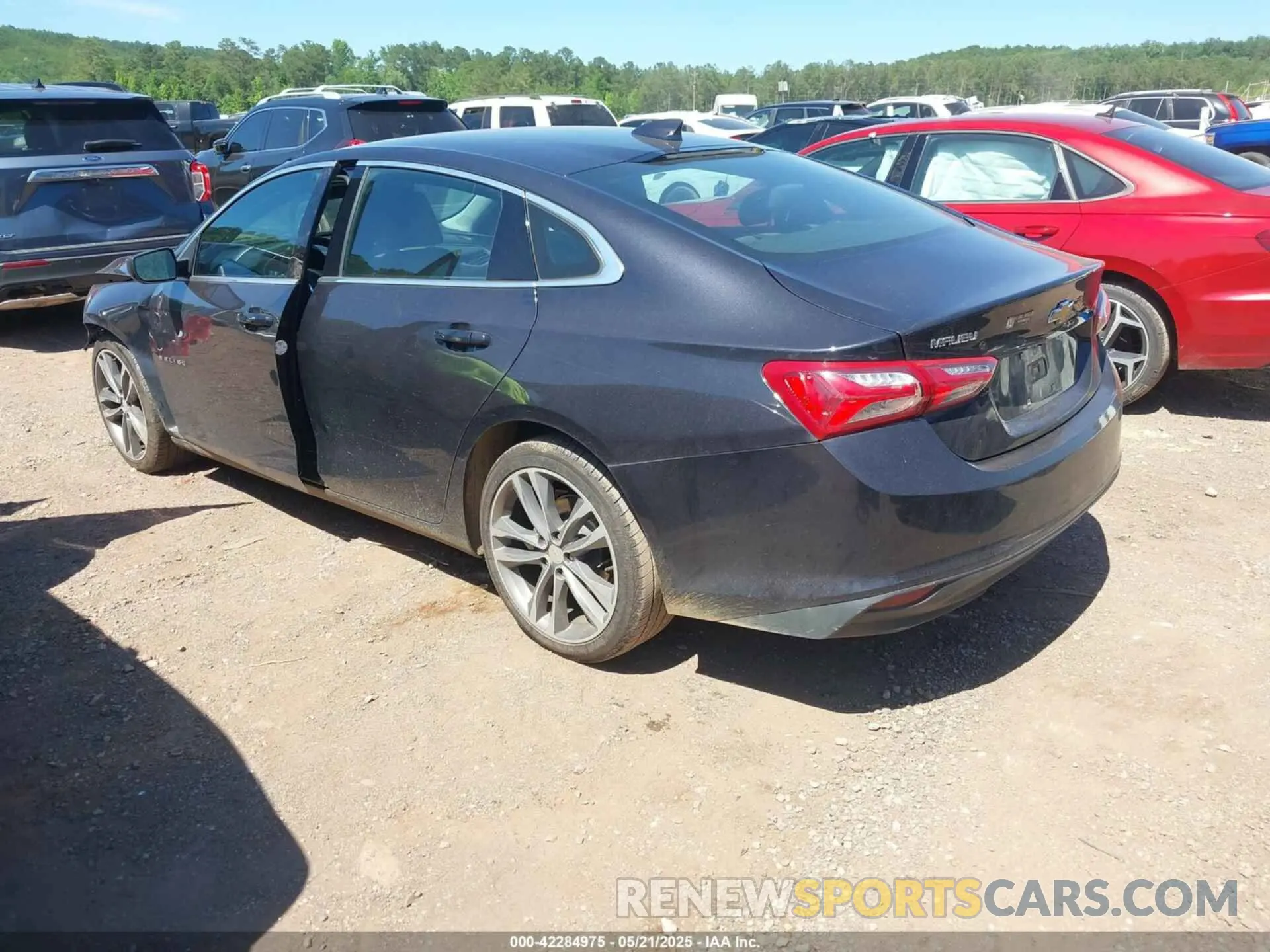 3 fotografías del automóvil dañado 1G1ZD5ST3NF131016 CHEVROLET MALIBU 2022