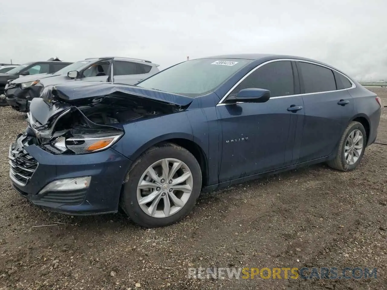 1 fotografías del automóvil dañado 1G1ZD5ST3NF132733 CHEVROLET MALIBU 2022