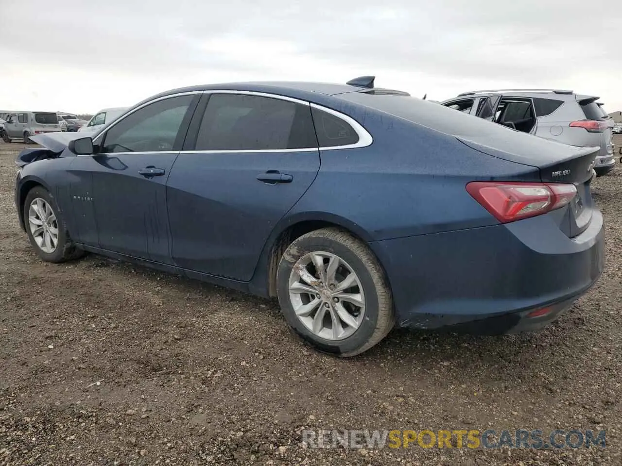 2 fotografías del automóvil dañado 1G1ZD5ST3NF132733 CHEVROLET MALIBU 2022