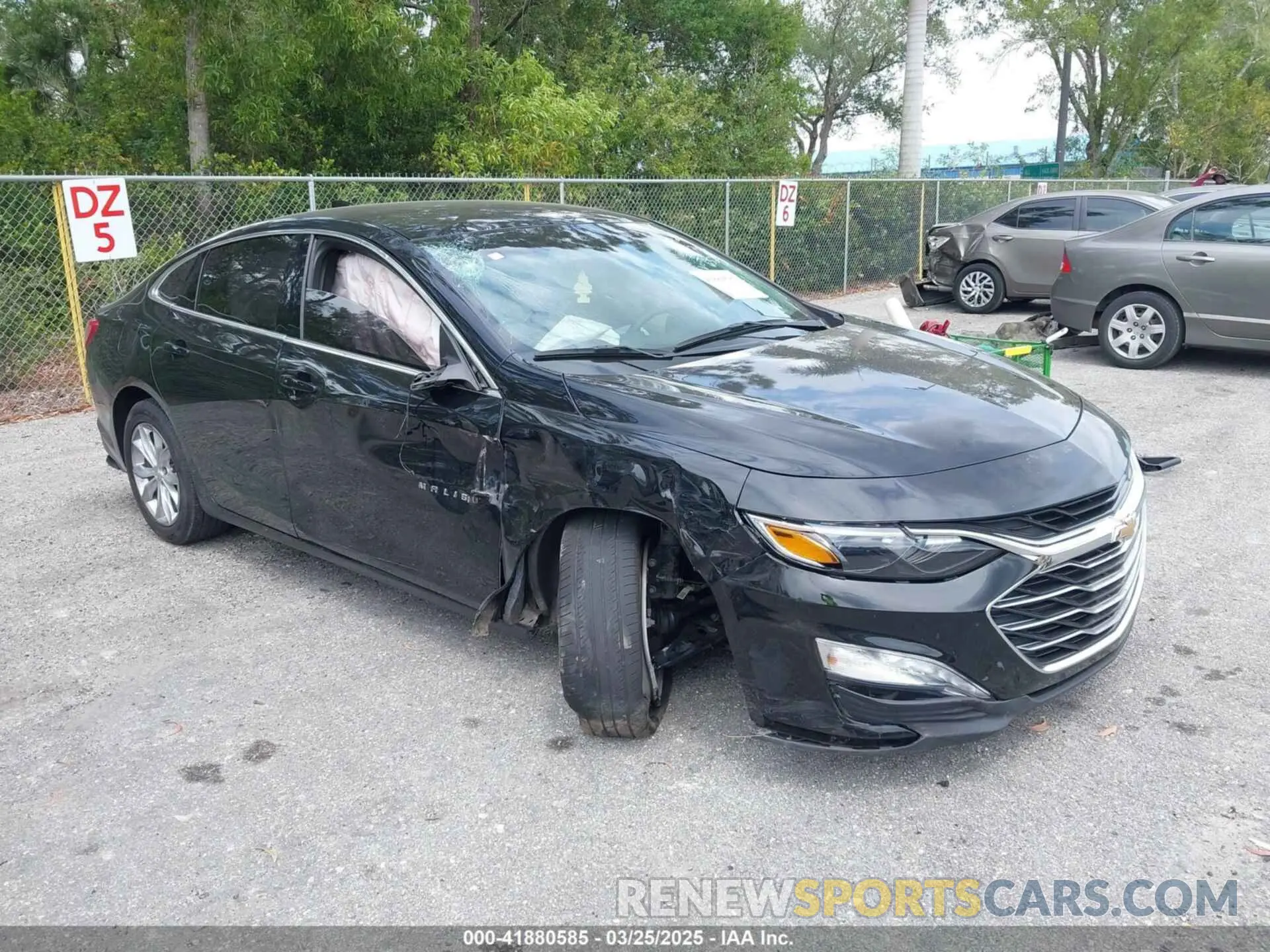 1 fotografías del automóvil dañado 1G1ZD5ST3NF156529 CHEVROLET MALIBU 2022