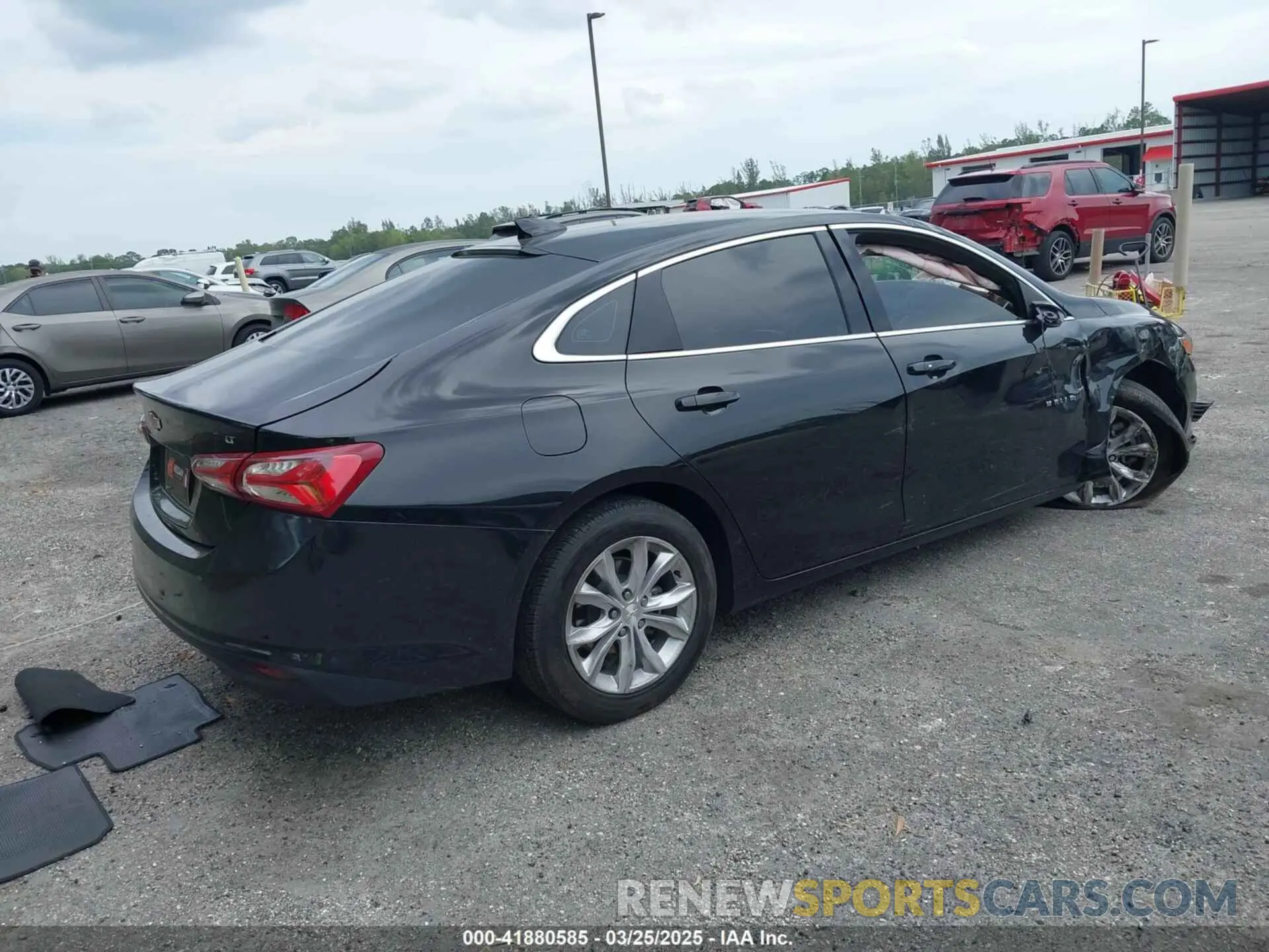 4 fotografías del automóvil dañado 1G1ZD5ST3NF156529 CHEVROLET MALIBU 2022