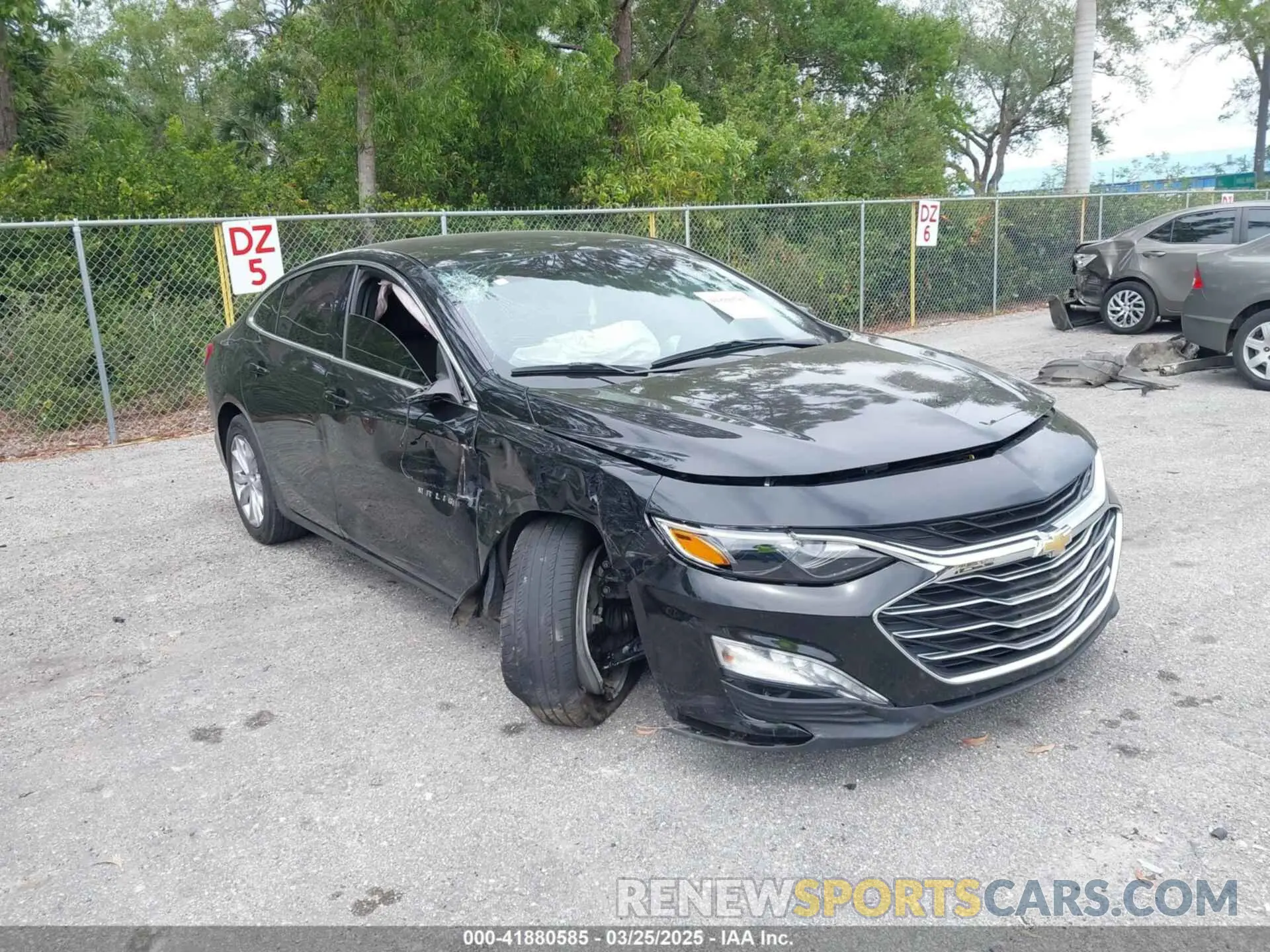 6 fotografías del automóvil dañado 1G1ZD5ST3NF156529 CHEVROLET MALIBU 2022