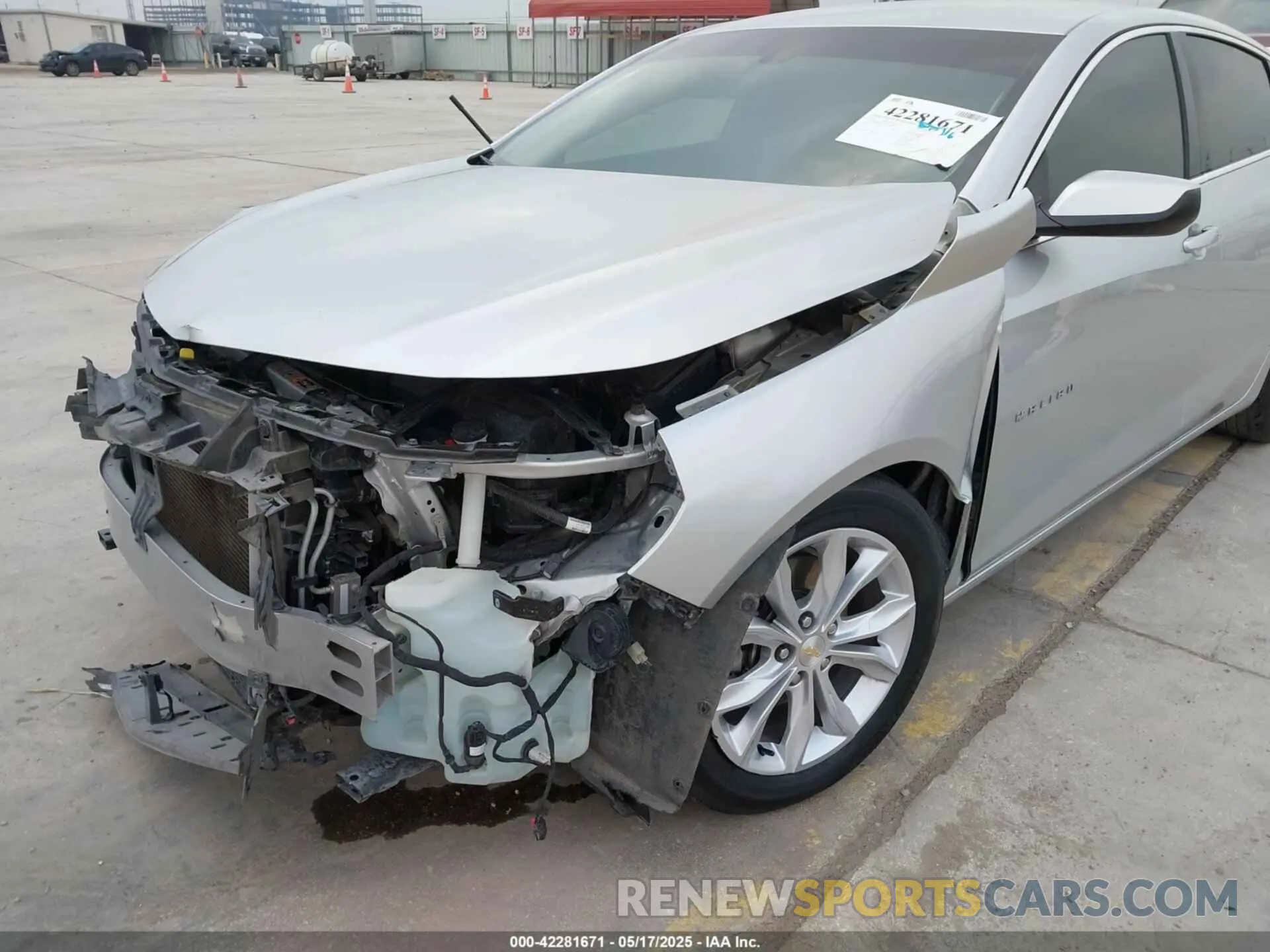 18 fotografías del automóvil dañado 1G1ZD5ST3NF160452 CHEVROLET MALIBU 2022