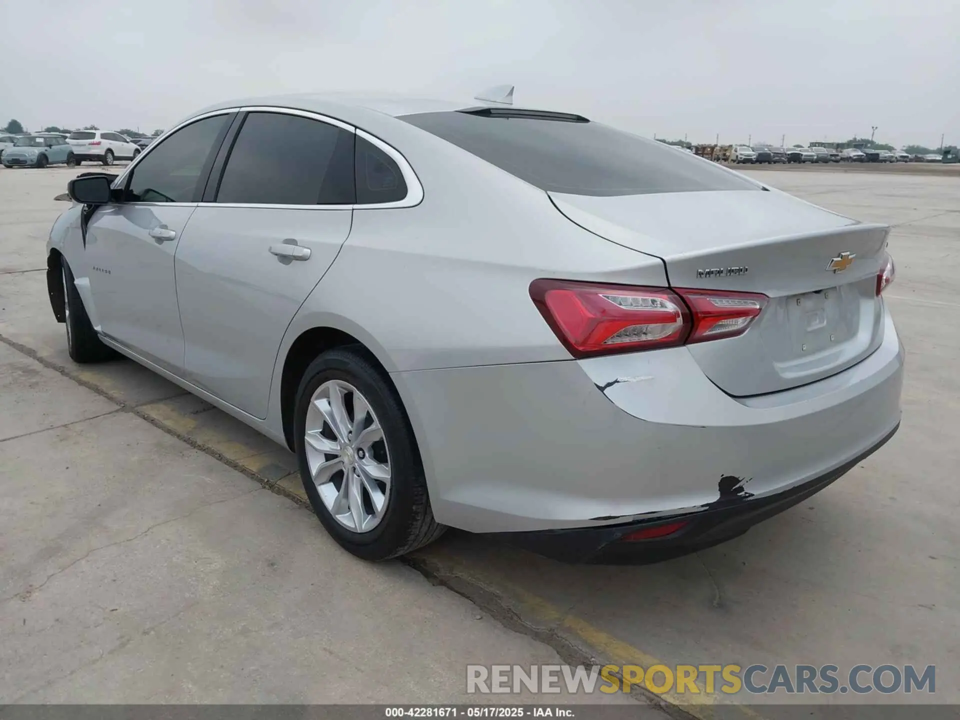 3 fotografías del automóvil dañado 1G1ZD5ST3NF160452 CHEVROLET MALIBU 2022