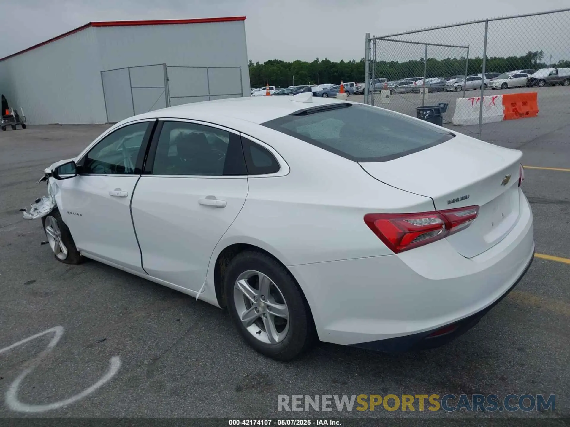 3 fotografías del automóvil dañado 1G1ZD5ST3NF171564 CHEVROLET MALIBU 2022