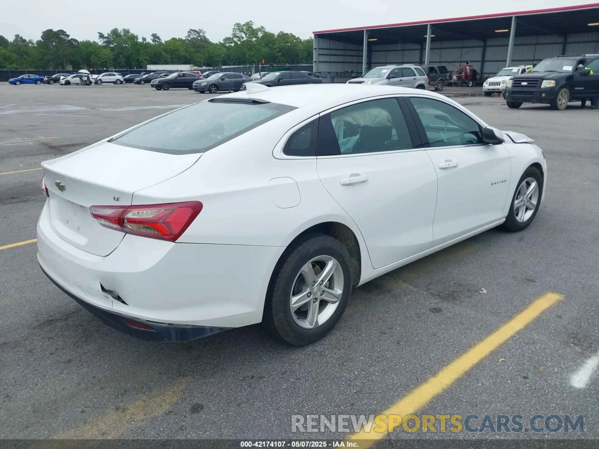 4 fotografías del automóvil dañado 1G1ZD5ST3NF171564 CHEVROLET MALIBU 2022