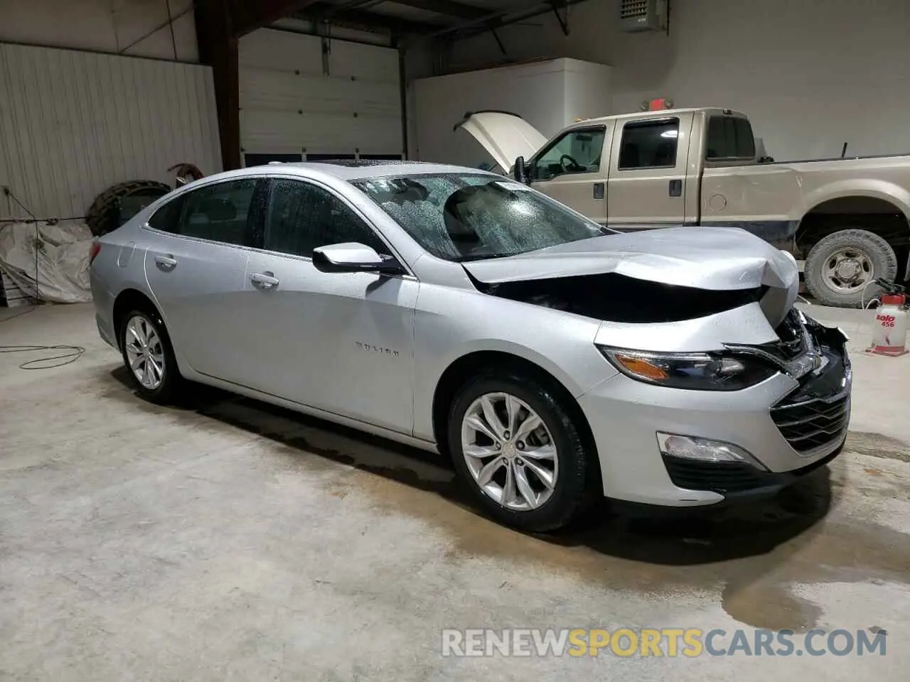 4 fotografías del automóvil dañado 1G1ZD5ST3NF173508 CHEVROLET MALIBU 2022