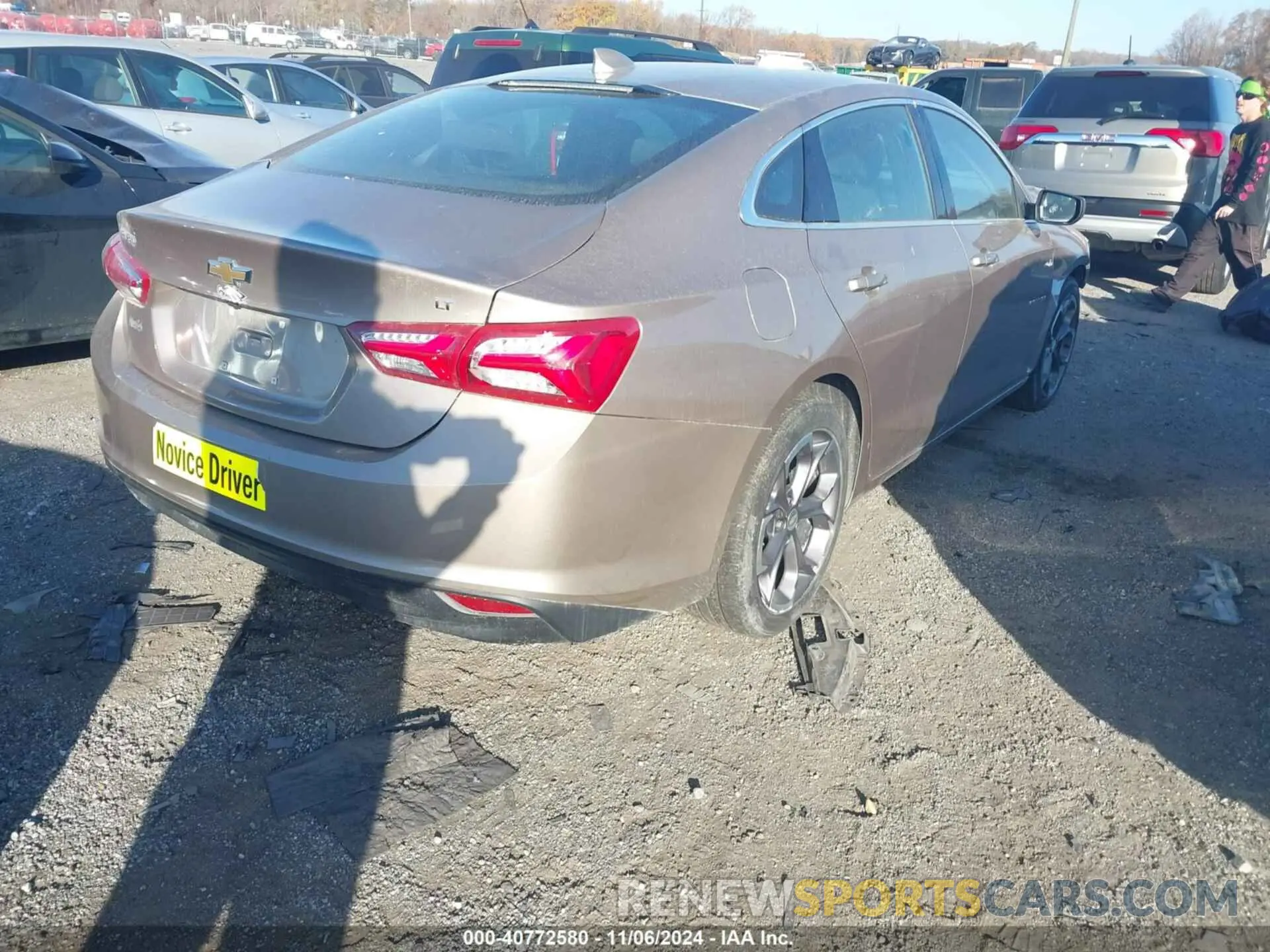4 fotografías del automóvil dañado 1G1ZD5ST3NF201775 CHEVROLET MALIBU 2022