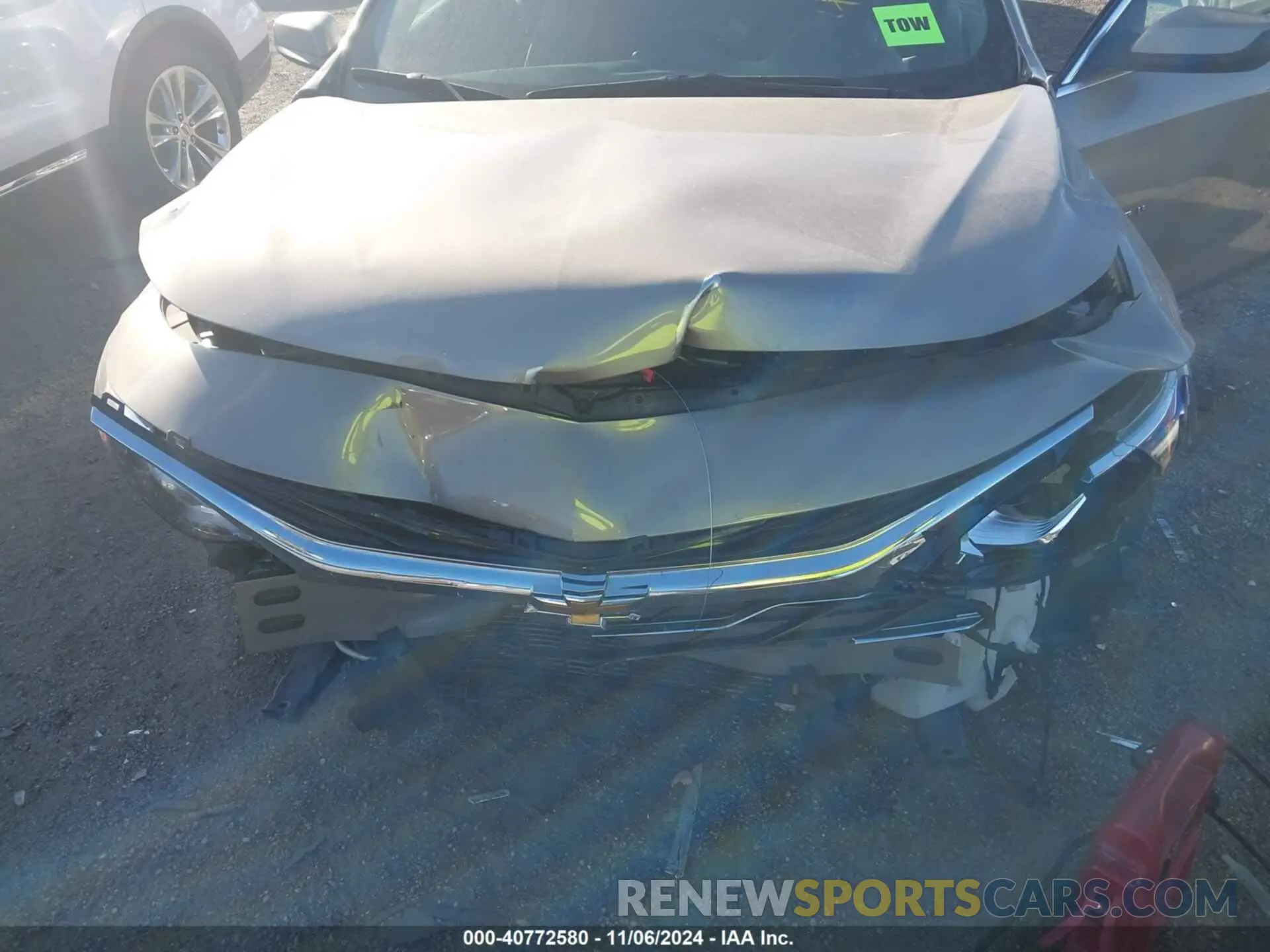 6 fotografías del automóvil dañado 1G1ZD5ST3NF201775 CHEVROLET MALIBU 2022