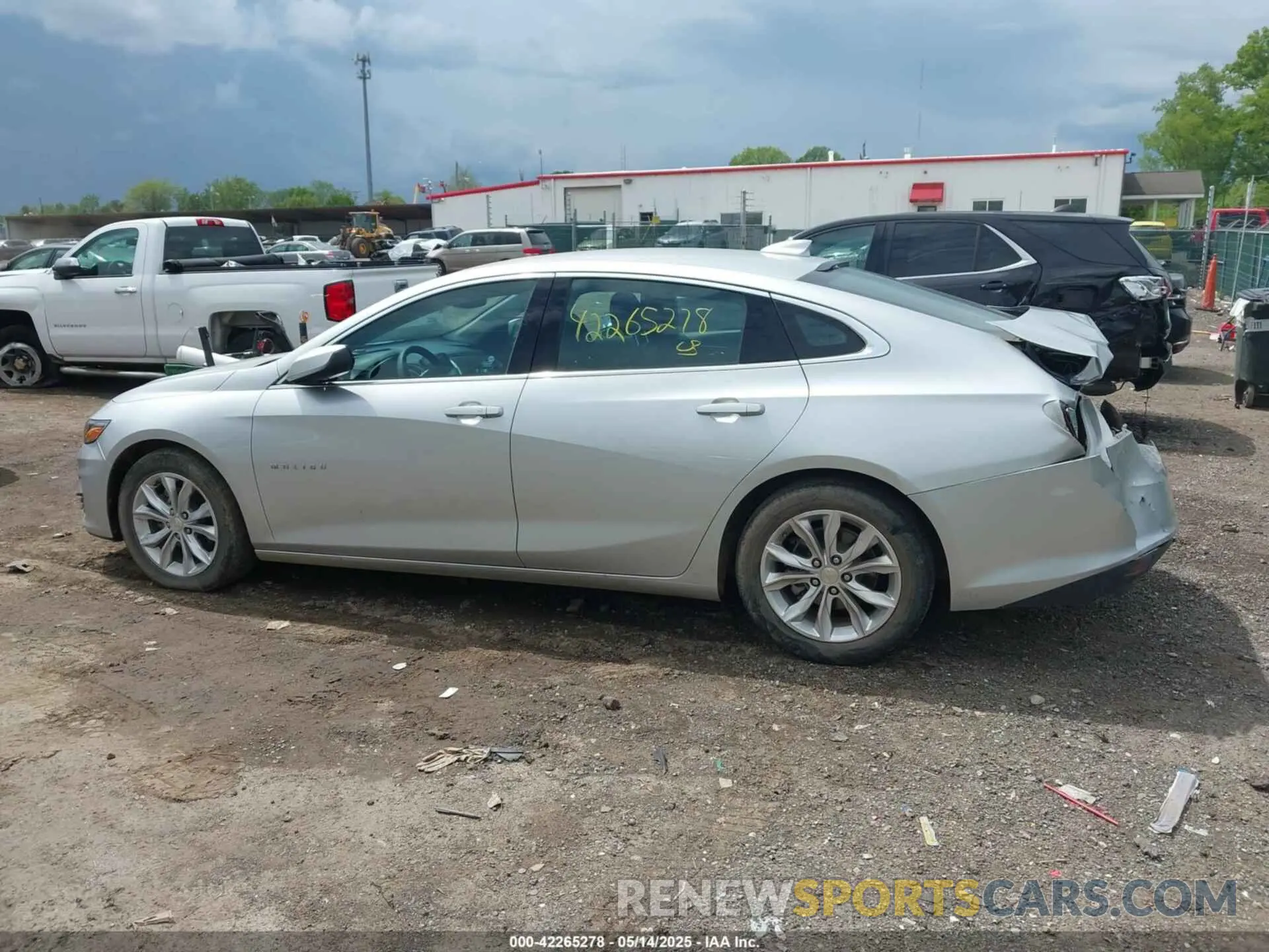 14 fotografías del automóvil dañado 1G1ZD5ST4NF108201 CHEVROLET MALIBU 2022