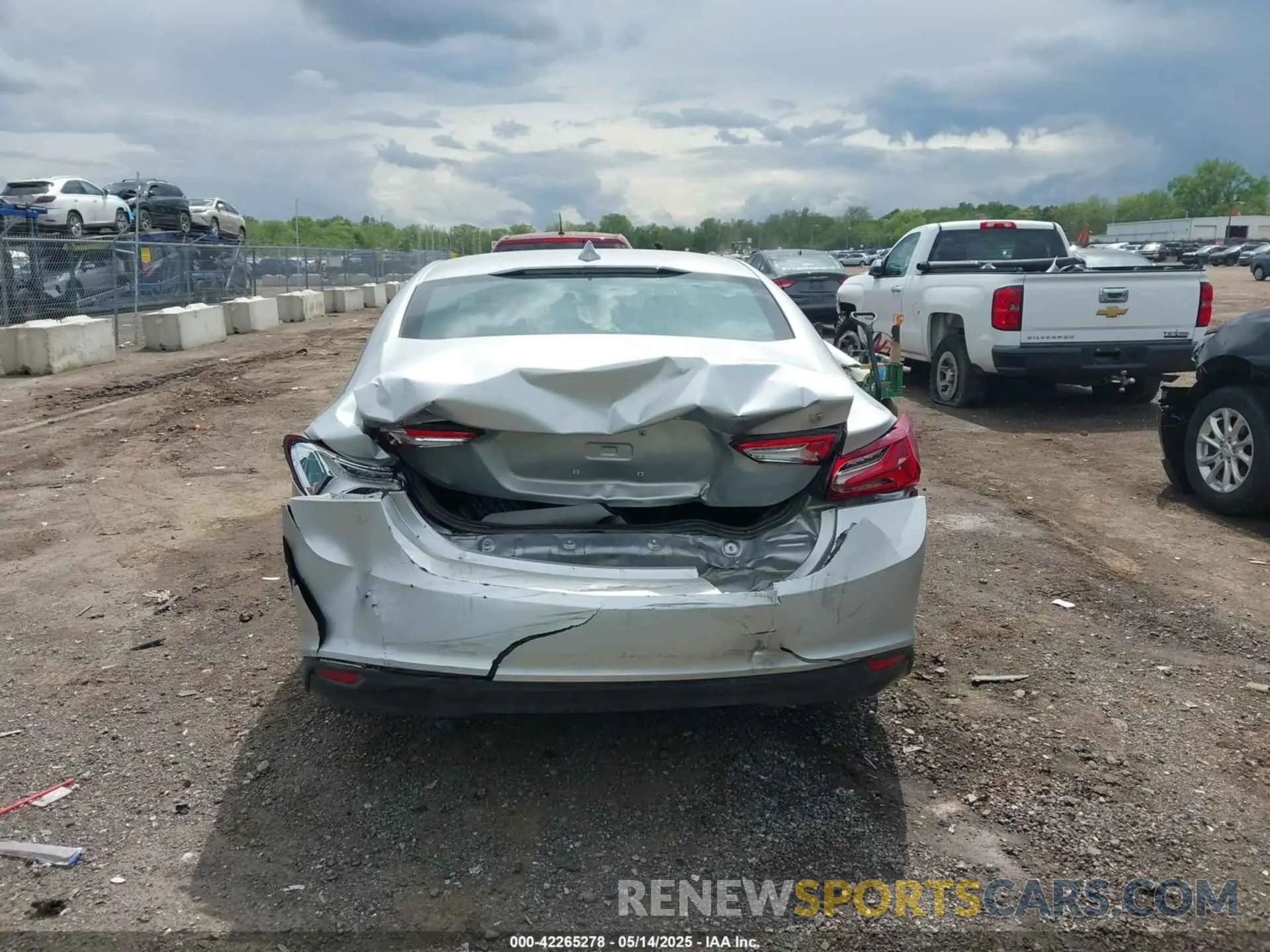 16 fotografías del automóvil dañado 1G1ZD5ST4NF108201 CHEVROLET MALIBU 2022