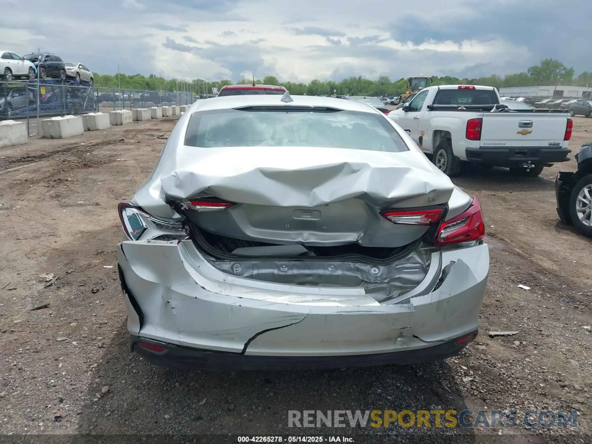 6 fotografías del automóvil dañado 1G1ZD5ST4NF108201 CHEVROLET MALIBU 2022