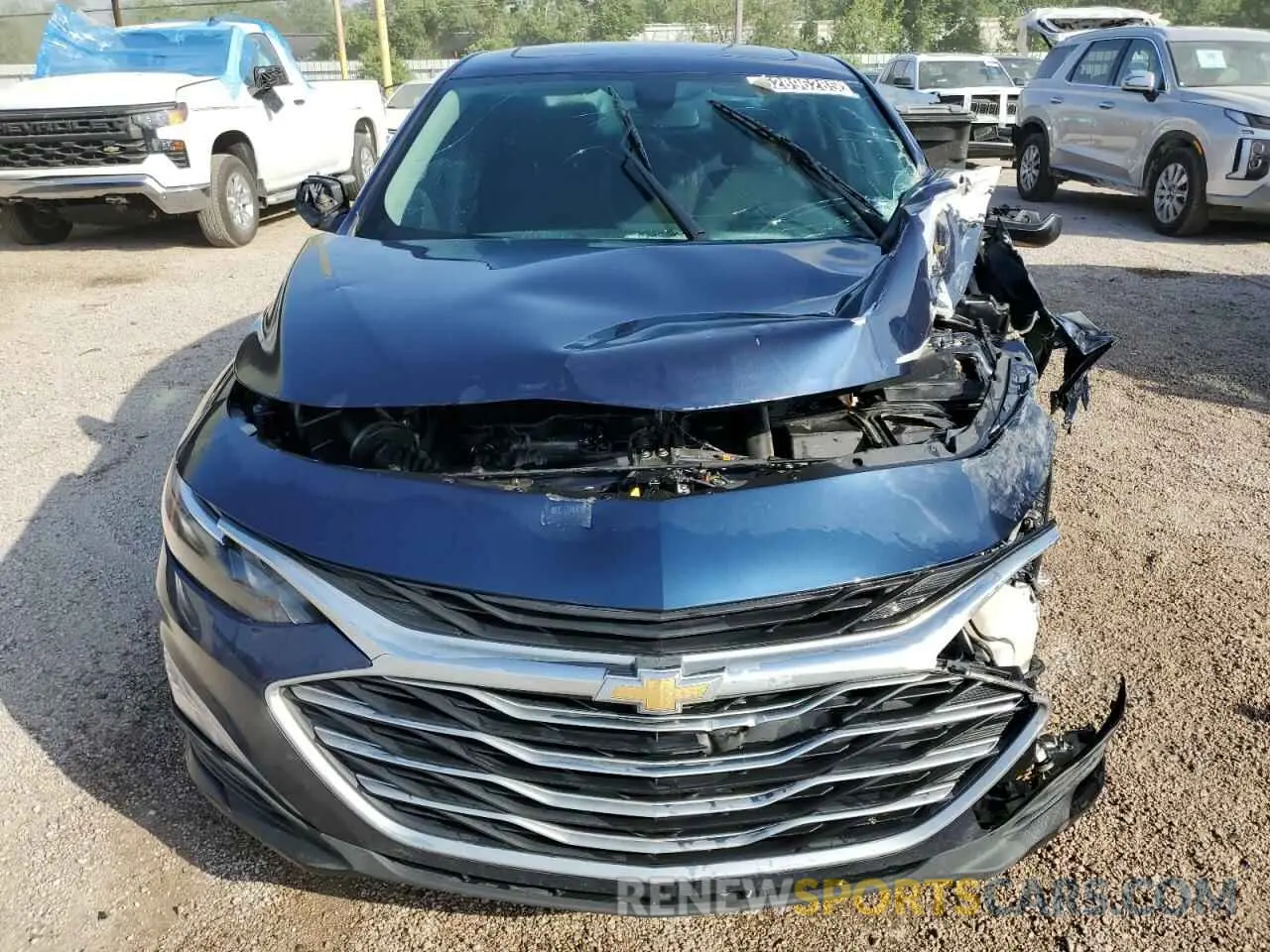 5 fotografías del automóvil dañado 1G1ZD5ST4NF121773 CHEVROLET MALIBU 2022