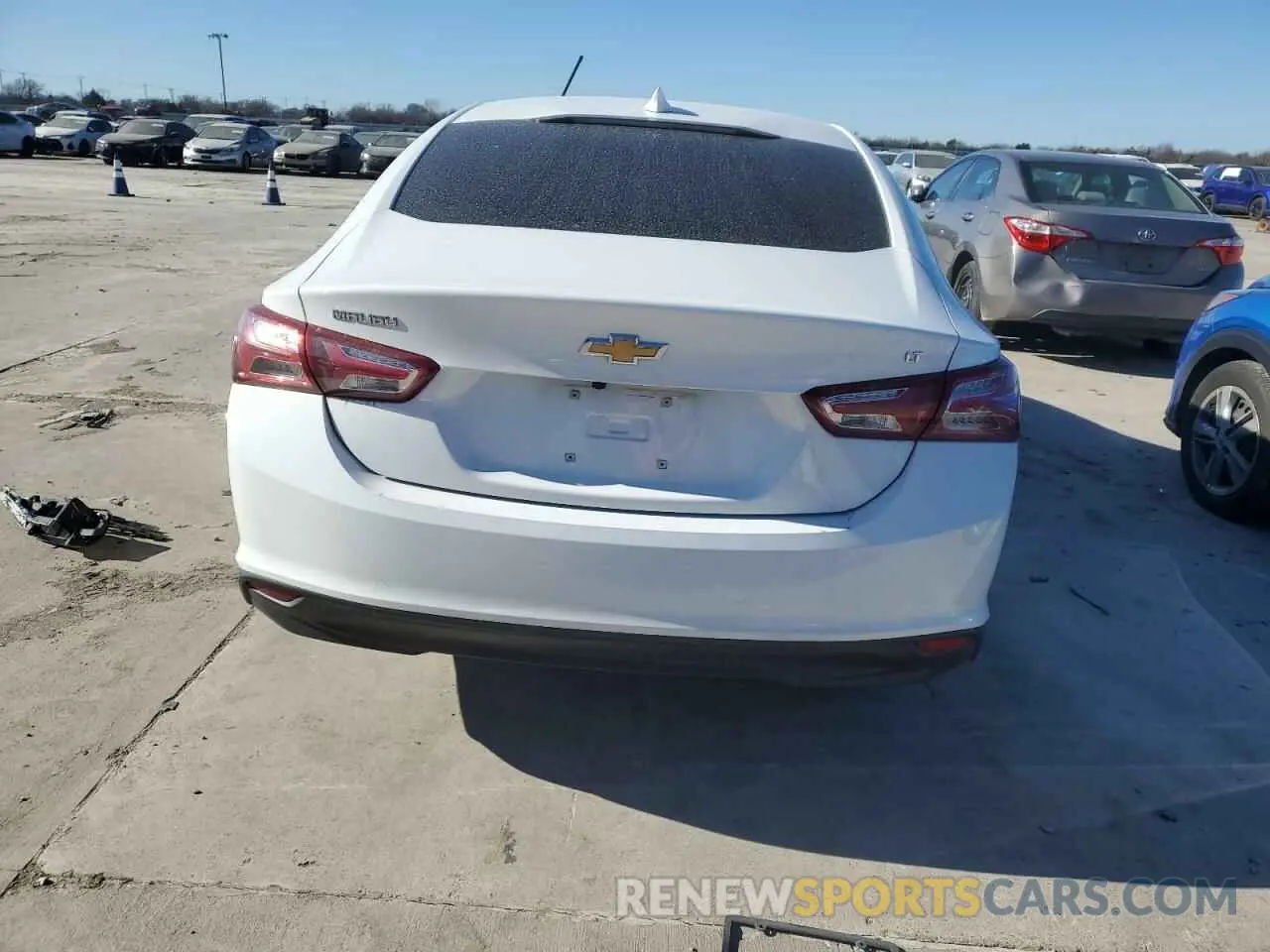 6 fotografías del automóvil dañado 1G1ZD5ST4NF123863 CHEVROLET MALIBU 2022