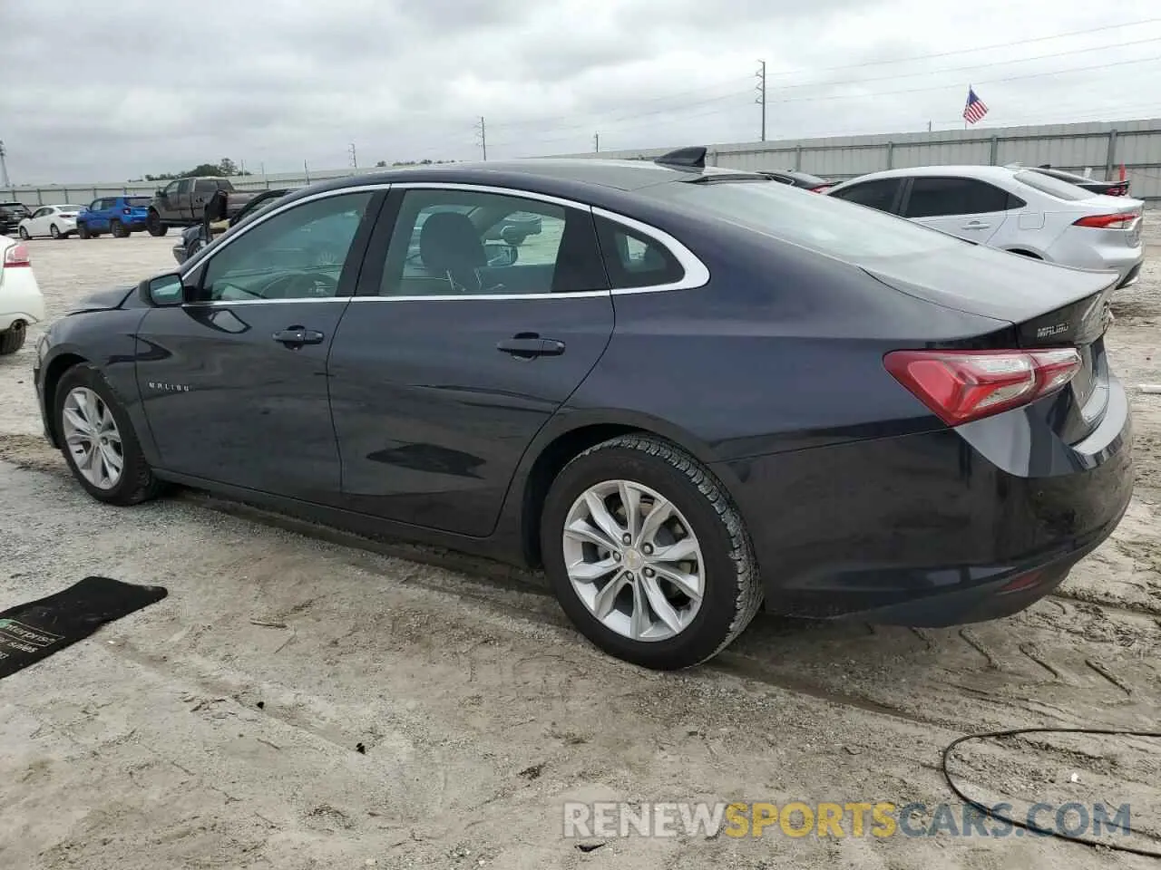 2 fotografías del automóvil dañado 1G1ZD5ST4NF130229 CHEVROLET MALIBU 2022