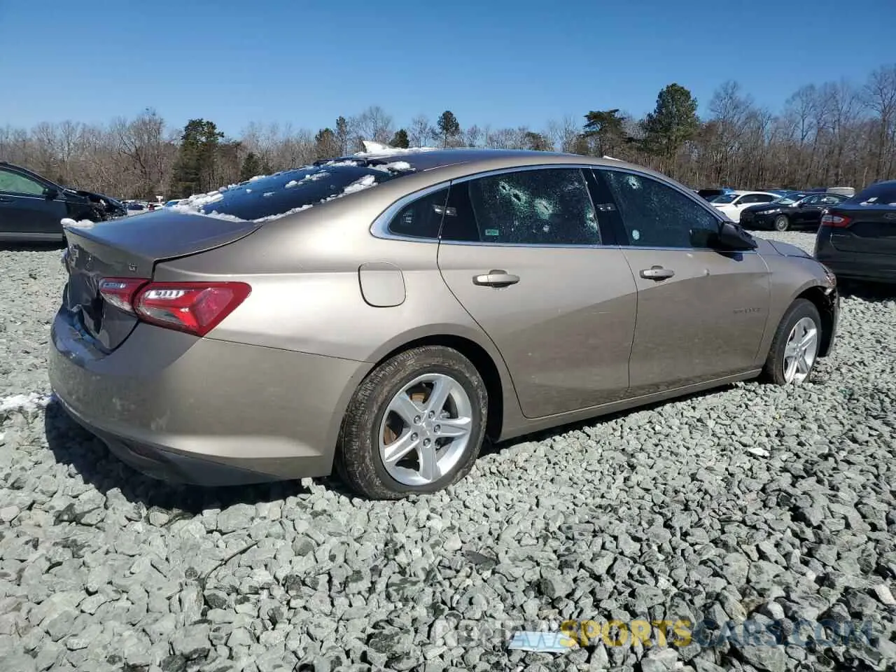 3 fotografías del automóvil dañado 1G1ZD5ST4NF134586 CHEVROLET MALIBU 2022