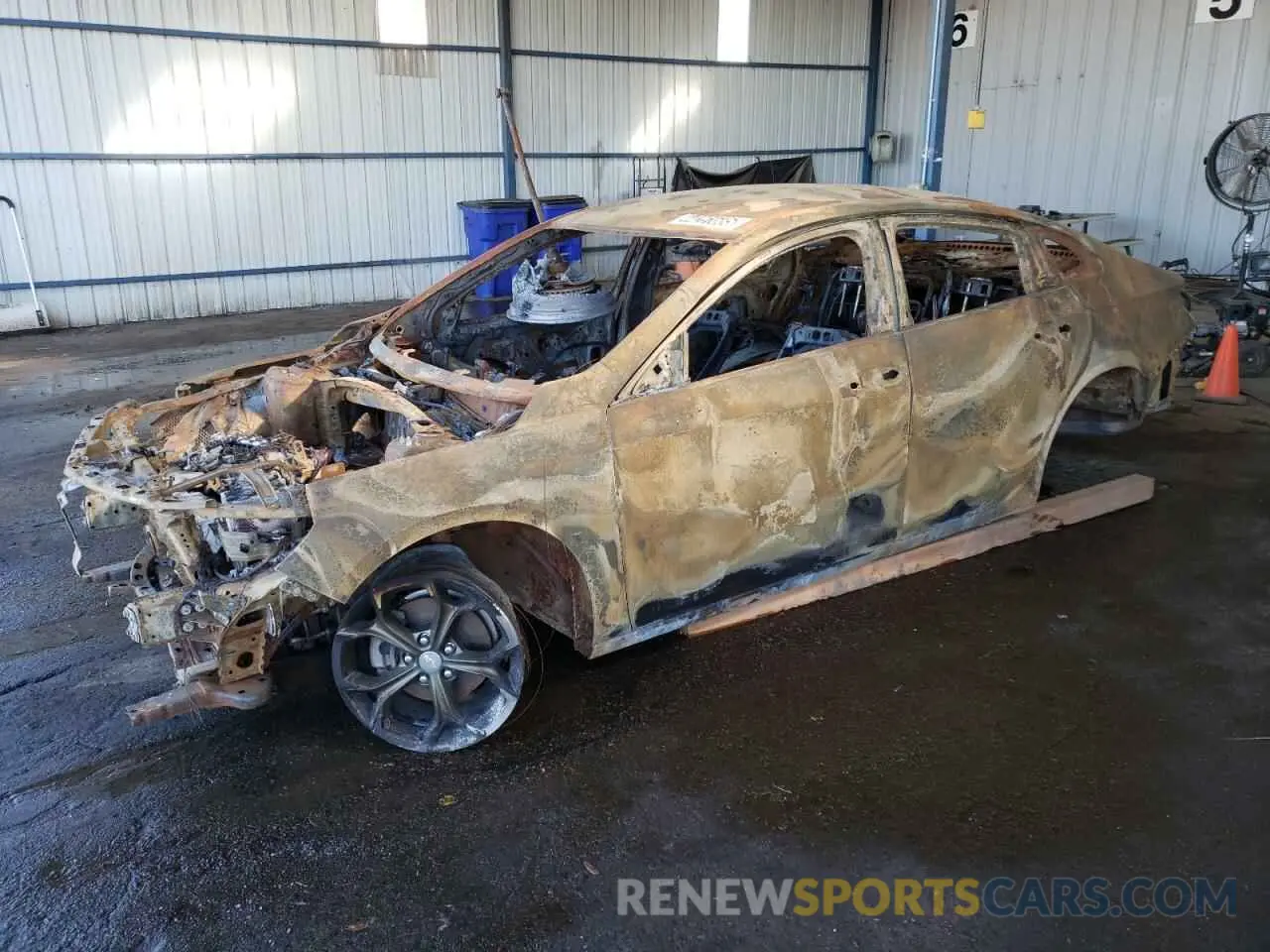 1 fotografías del automóvil dañado 1G1ZD5ST4NF136533 CHEVROLET MALIBU 2022