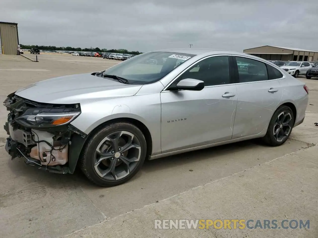 1 fotografías del automóvil dañado 1G1ZD5ST4NF144664 CHEVROLET MALIBU 2022