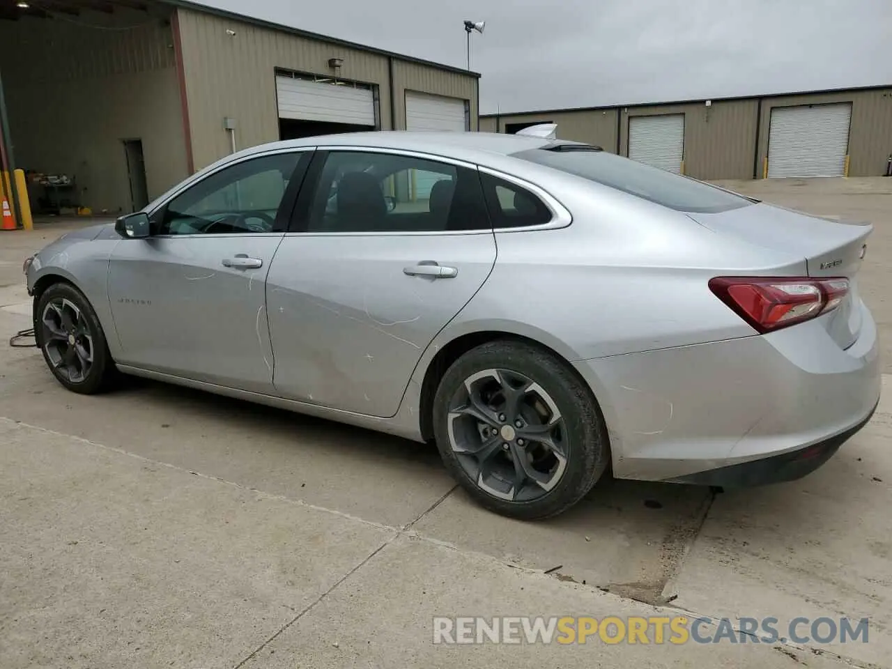 2 fotografías del automóvil dañado 1G1ZD5ST4NF144664 CHEVROLET MALIBU 2022