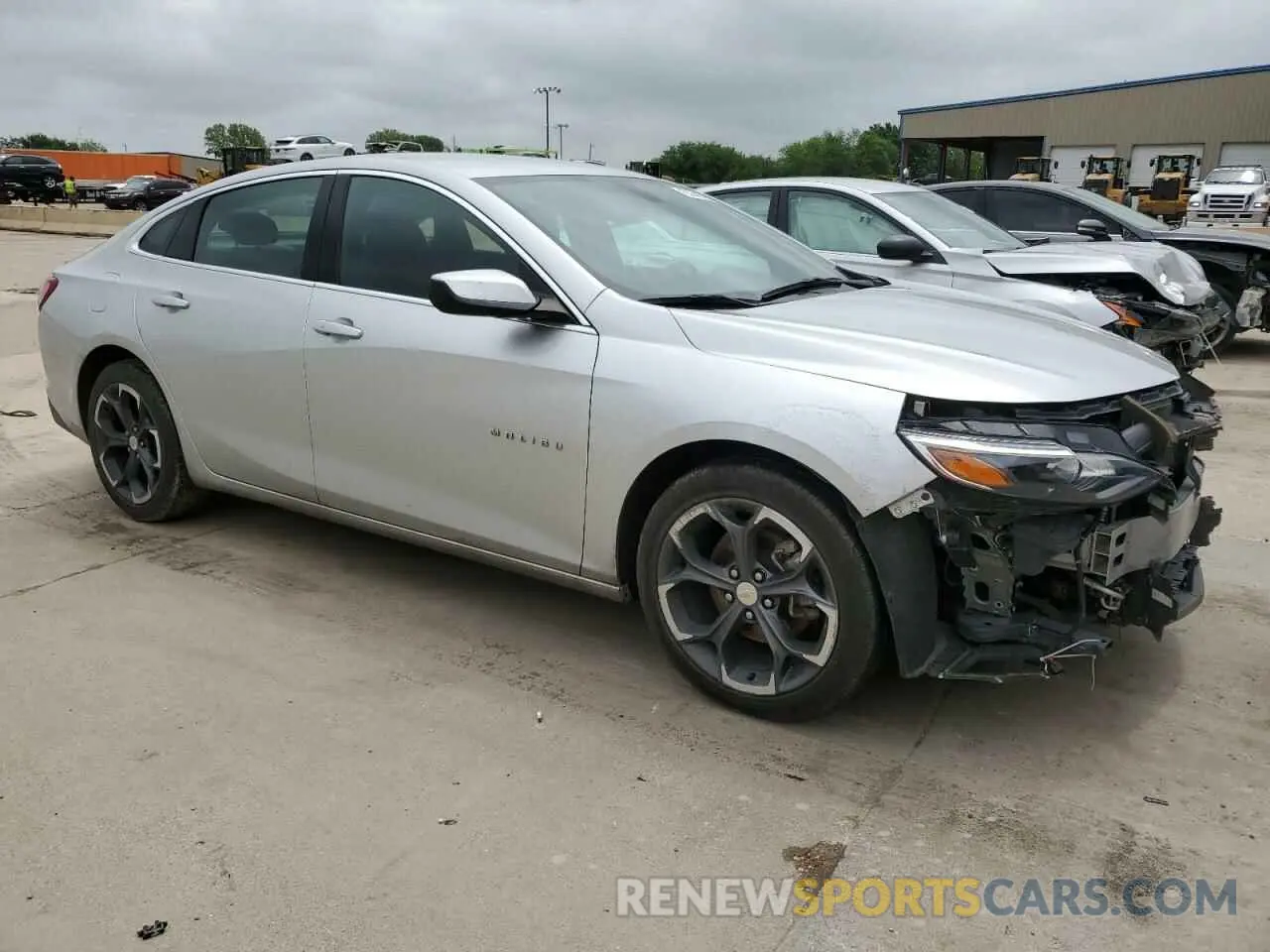 4 fotografías del automóvil dañado 1G1ZD5ST4NF144664 CHEVROLET MALIBU 2022