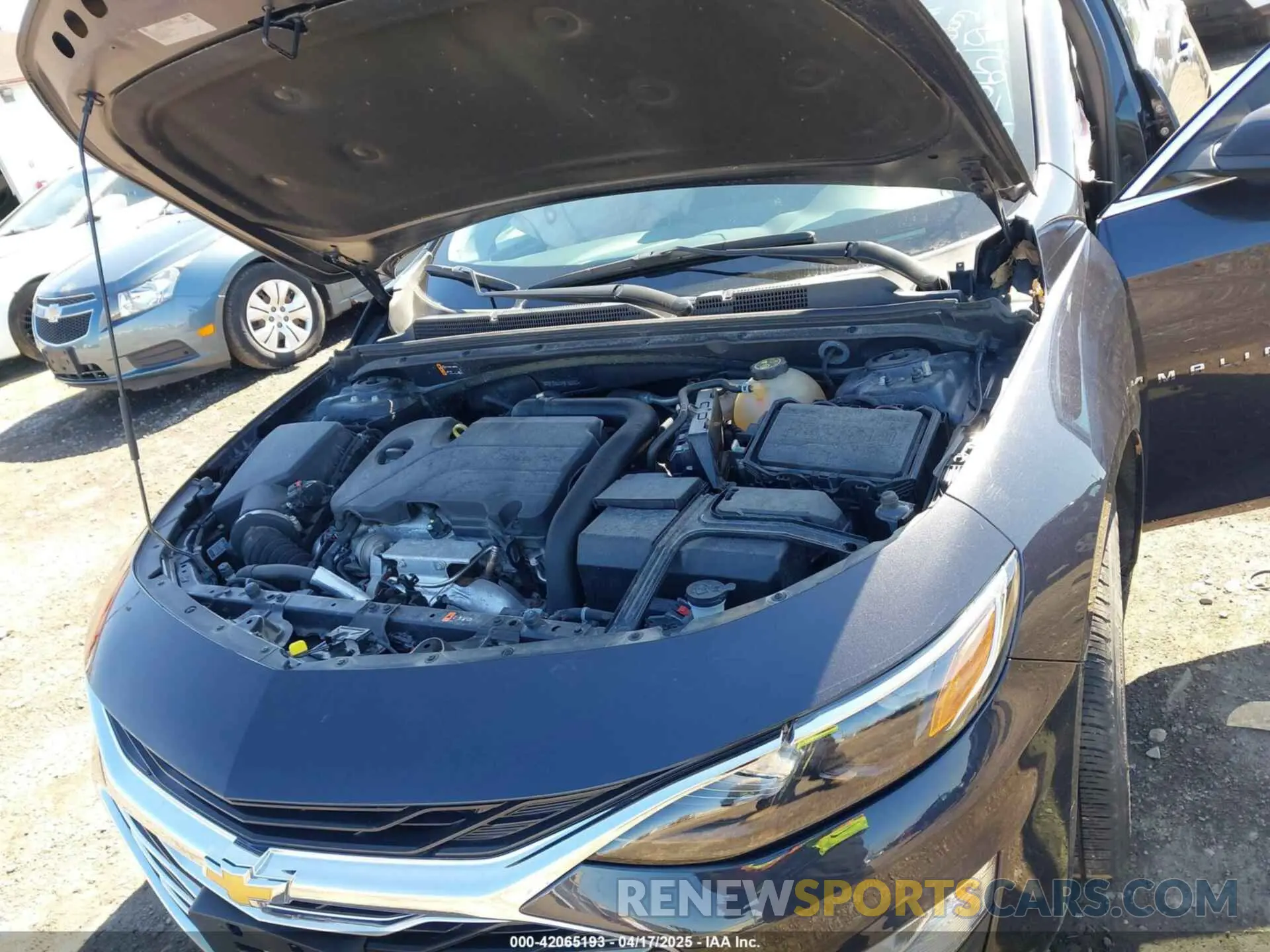 9 fotografías del automóvil dañado 1G1ZD5ST4NF162307 CHEVROLET MALIBU 2022