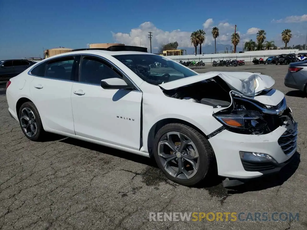 4 fotografías del automóvil dañado 1G1ZD5ST4NF164140 CHEVROLET MALIBU 2022