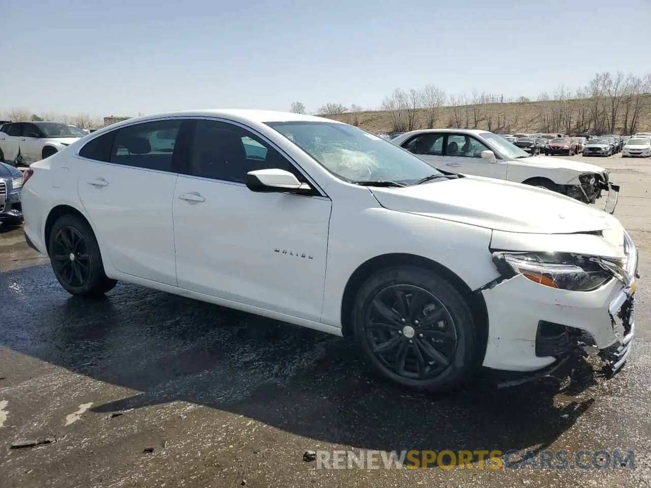 4 fotografías del automóvil dañado 1G1ZD5ST4NF166261 CHEVROLET MALIBU 2022