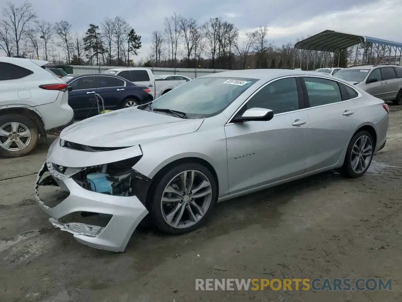 1 fotografías del automóvil dañado 1G1ZD5ST4NF177891 CHEVROLET MALIBU 2022