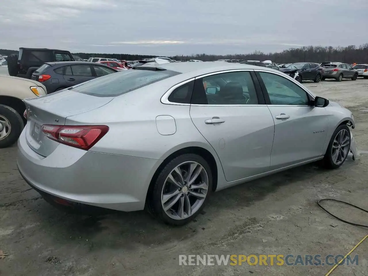 3 fotografías del automóvil dañado 1G1ZD5ST4NF177891 CHEVROLET MALIBU 2022