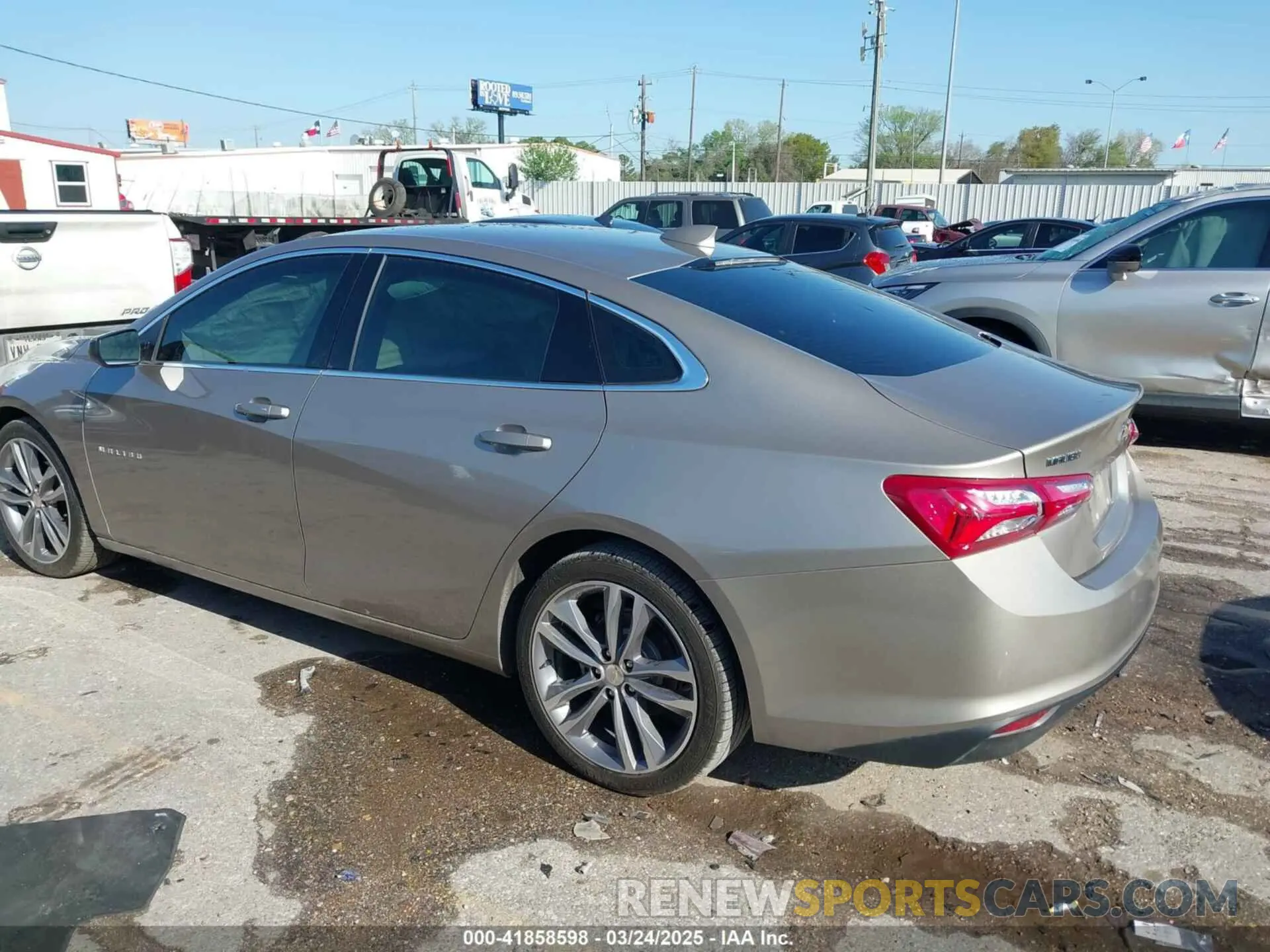 3 fotografías del automóvil dañado 1G1ZD5ST4NF178104 CHEVROLET MALIBU 2022