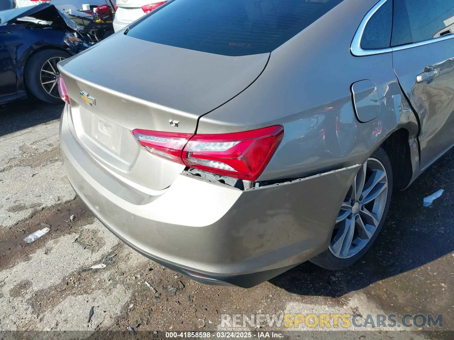 6 fotografías del automóvil dañado 1G1ZD5ST4NF178104 CHEVROLET MALIBU 2022