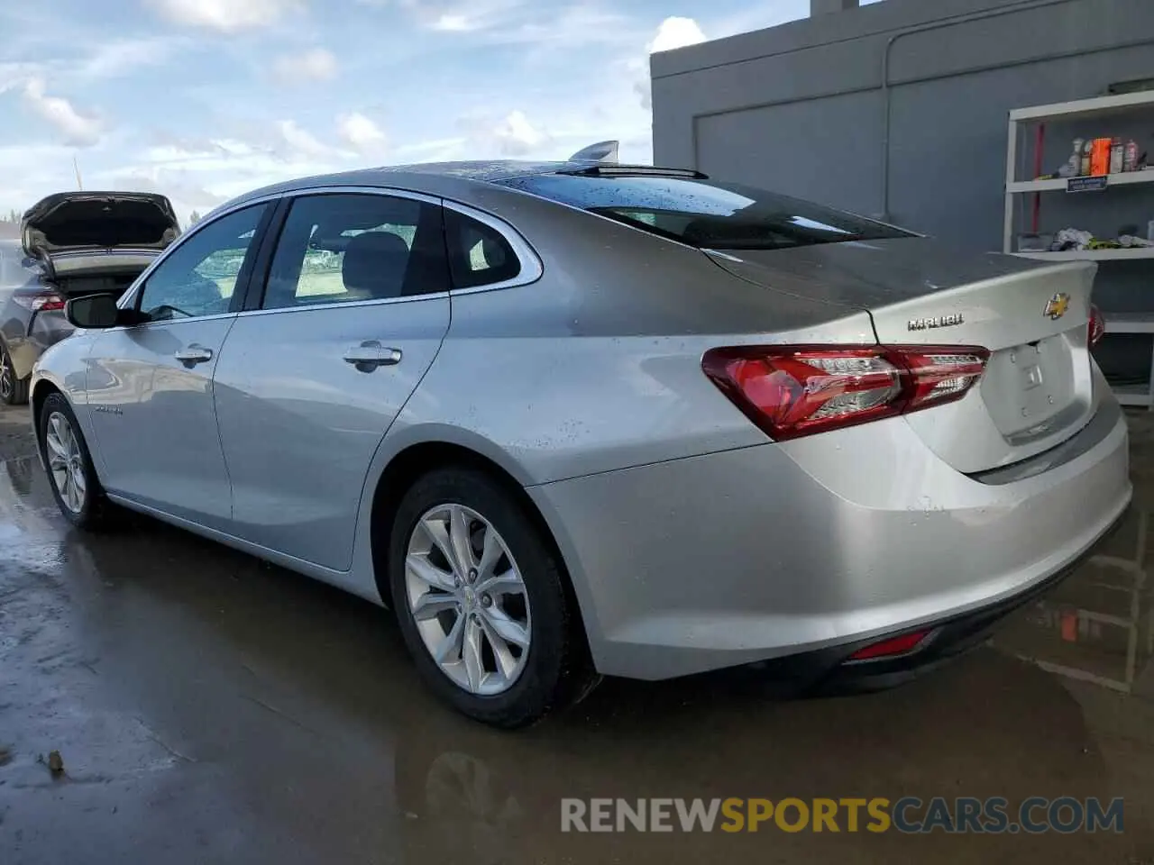 2 fotografías del automóvil dañado 1G1ZD5ST4NF178541 CHEVROLET MALIBU 2022
