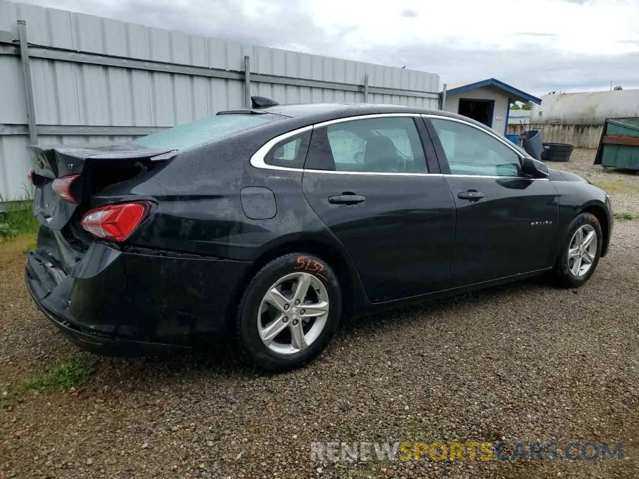 3 fotografías del automóvil dañado 1G1ZD5ST4NF181049 CHEVROLET MALIBU 2022