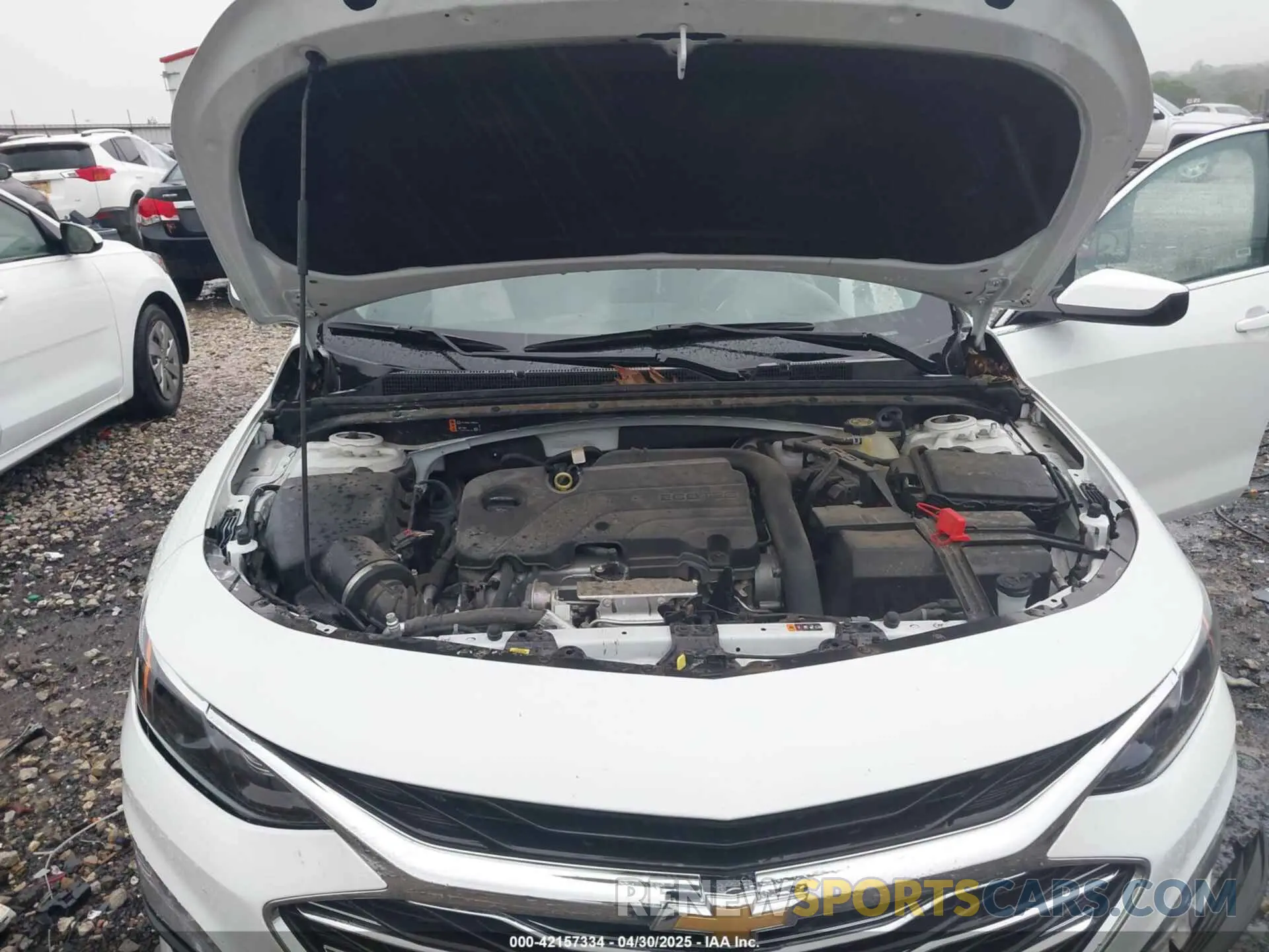 10 fotografías del automóvil dañado 1G1ZD5ST4NF197008 CHEVROLET MALIBU 2022