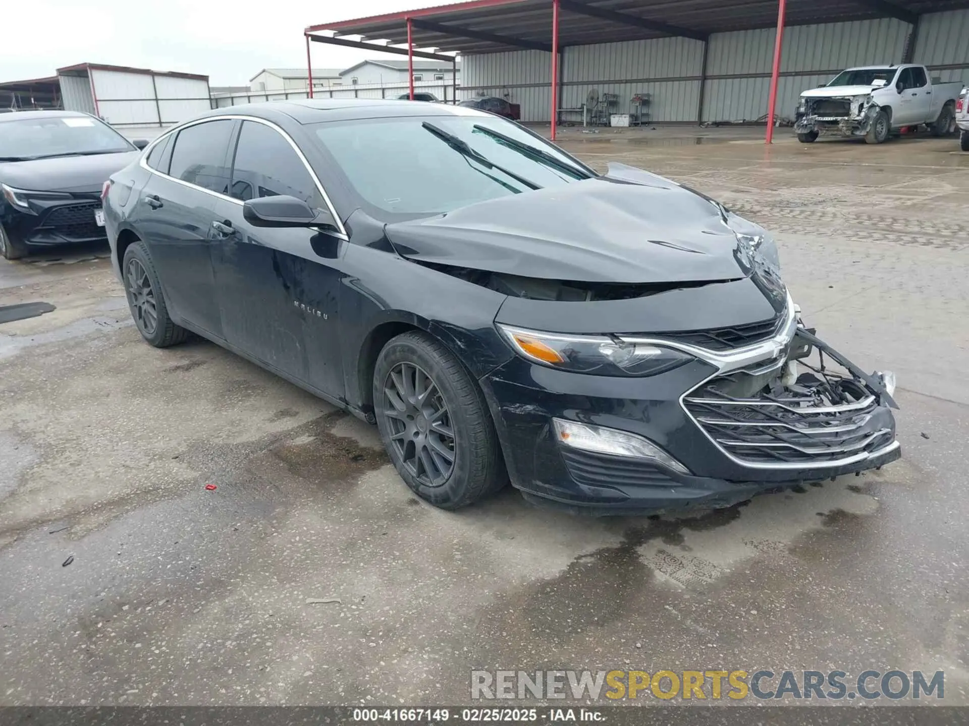 1 fotografías del automóvil dañado 1G1ZD5ST4NF202322 CHEVROLET MALIBU 2022