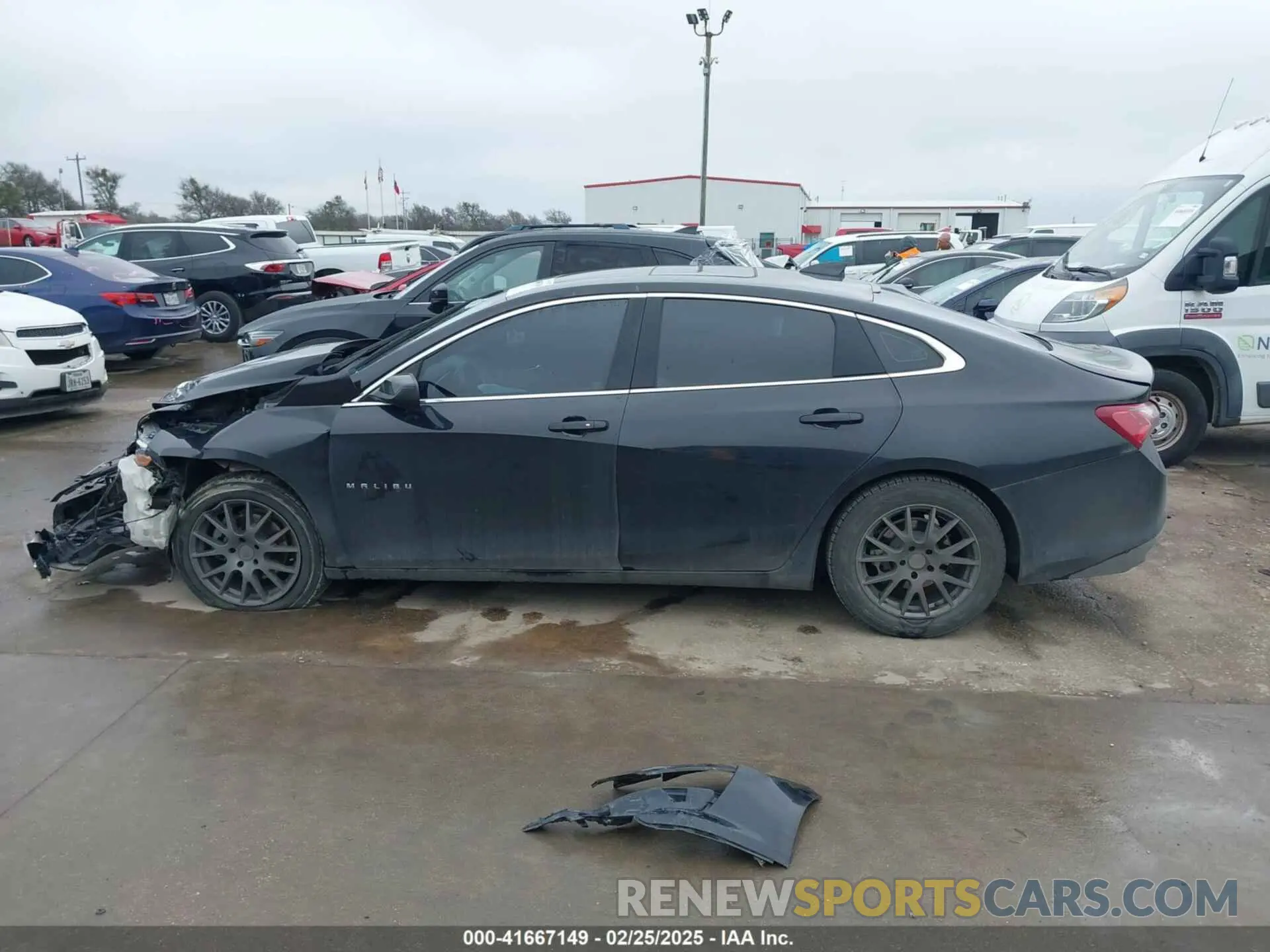 14 fotografías del automóvil dañado 1G1ZD5ST4NF202322 CHEVROLET MALIBU 2022