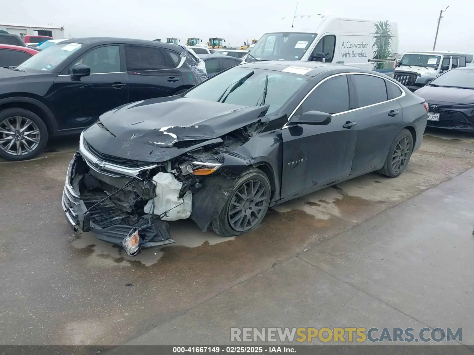 2 fotografías del automóvil dañado 1G1ZD5ST4NF202322 CHEVROLET MALIBU 2022