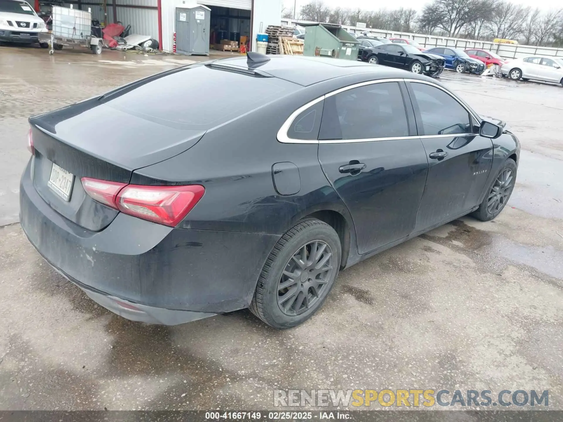 4 fotografías del automóvil dañado 1G1ZD5ST4NF202322 CHEVROLET MALIBU 2022