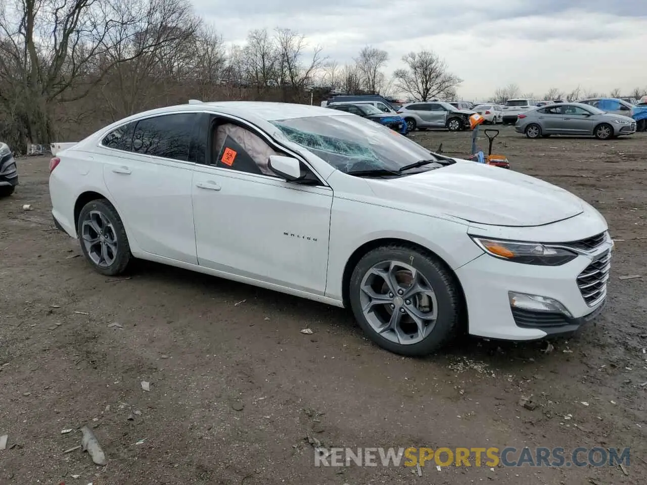 4 fotografías del automóvil dañado 1G1ZD5ST5NF110037 CHEVROLET MALIBU 2022