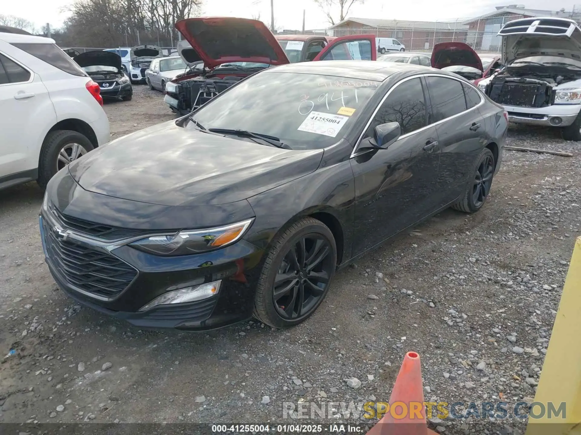 2 fotografías del automóvil dañado 1G1ZD5ST5NF120941 CHEVROLET MALIBU 2022